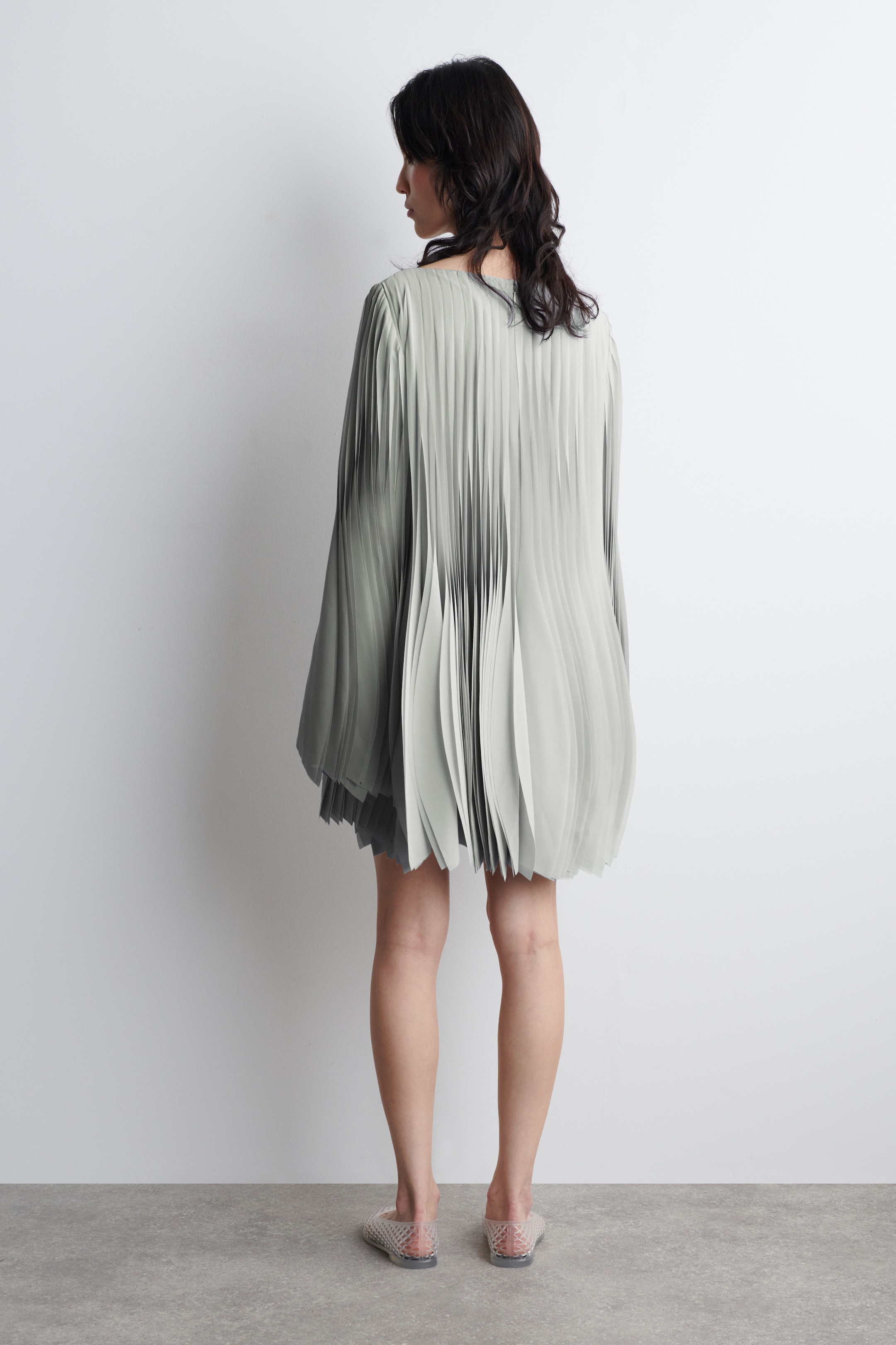 Agrandir l'image: ROBE COURTE À PÉTALES - GRIS TOURTERELLE - FEMME | H&M FR 3