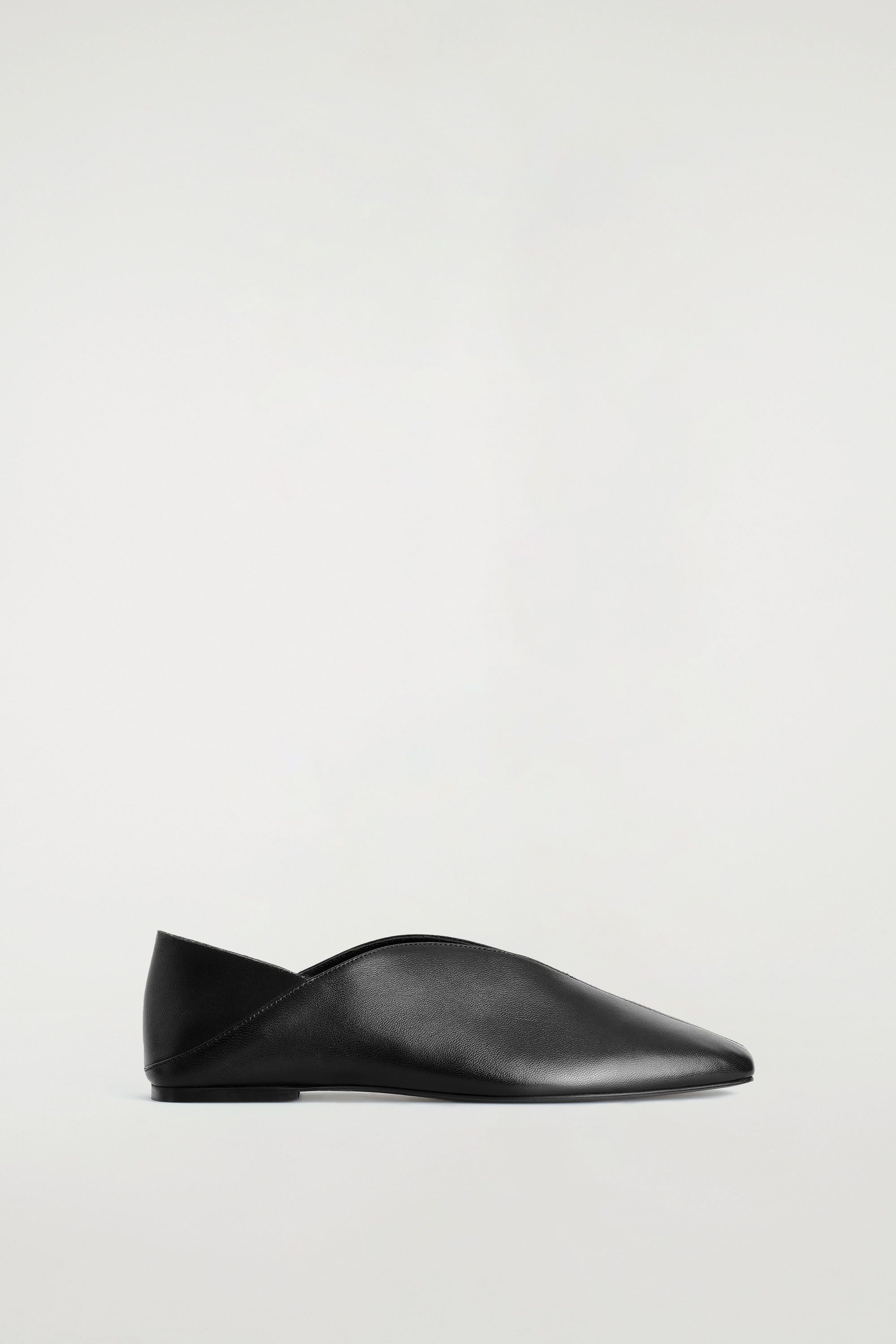 LEATHER MULES - BLACK/BROWN