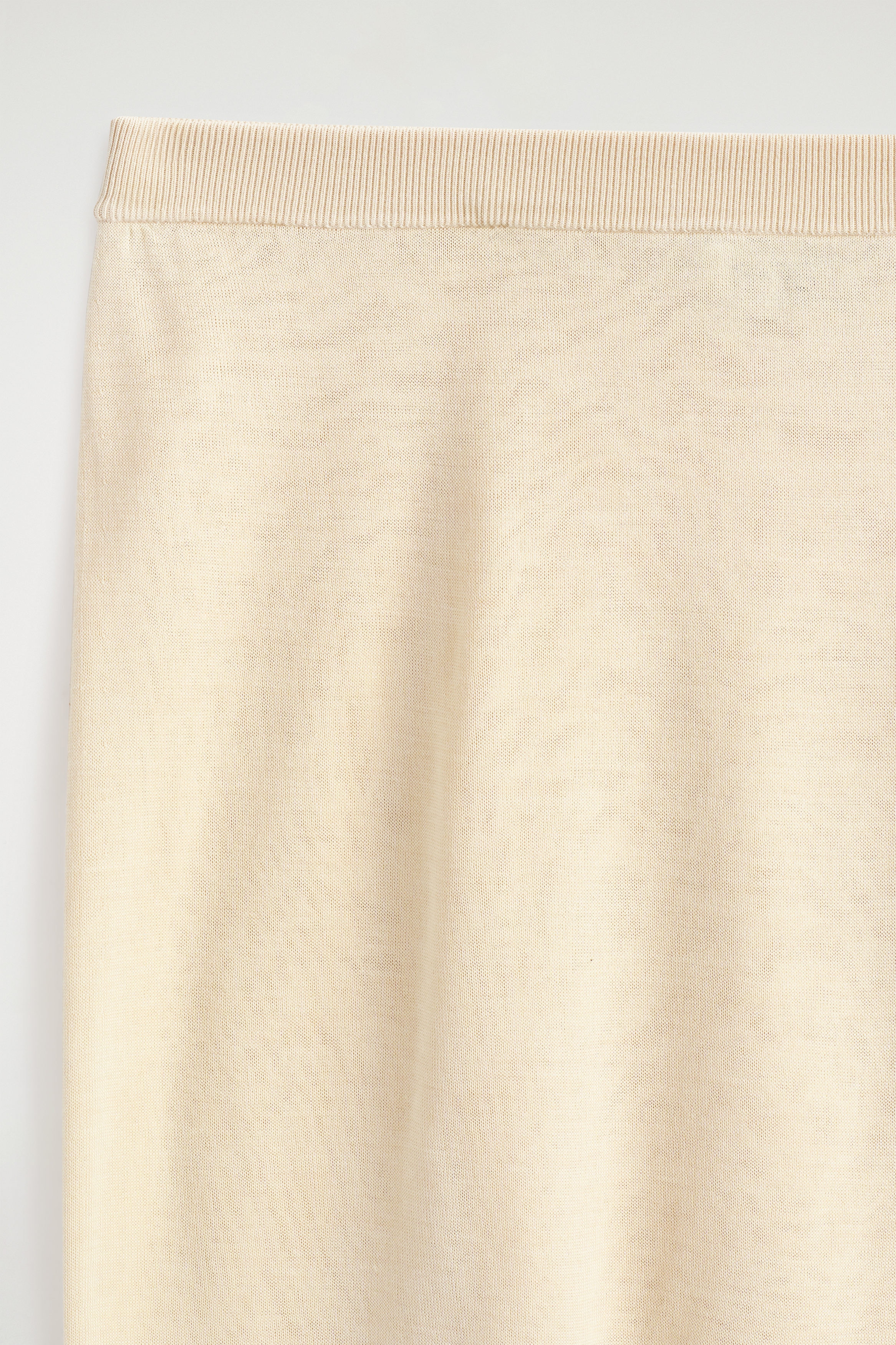 SHEER KNITTED SILK-CASHMERE SKIRT - thumbnail 5