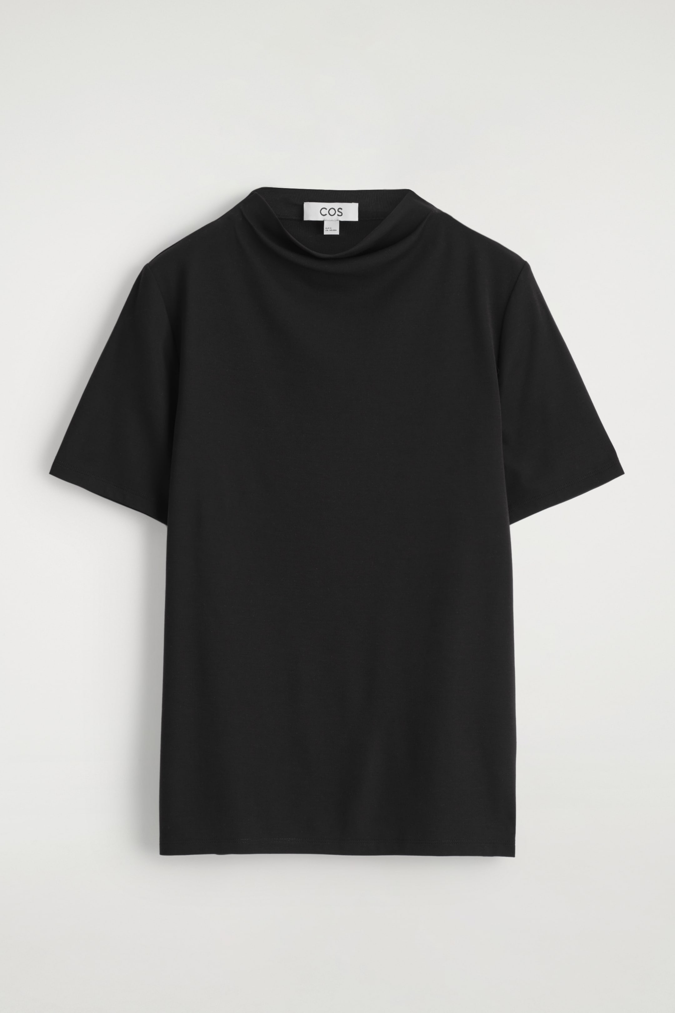 Se større billede: DRAPERET JERSEY T-SHIRT - SORT - DAME | H&M DK 5