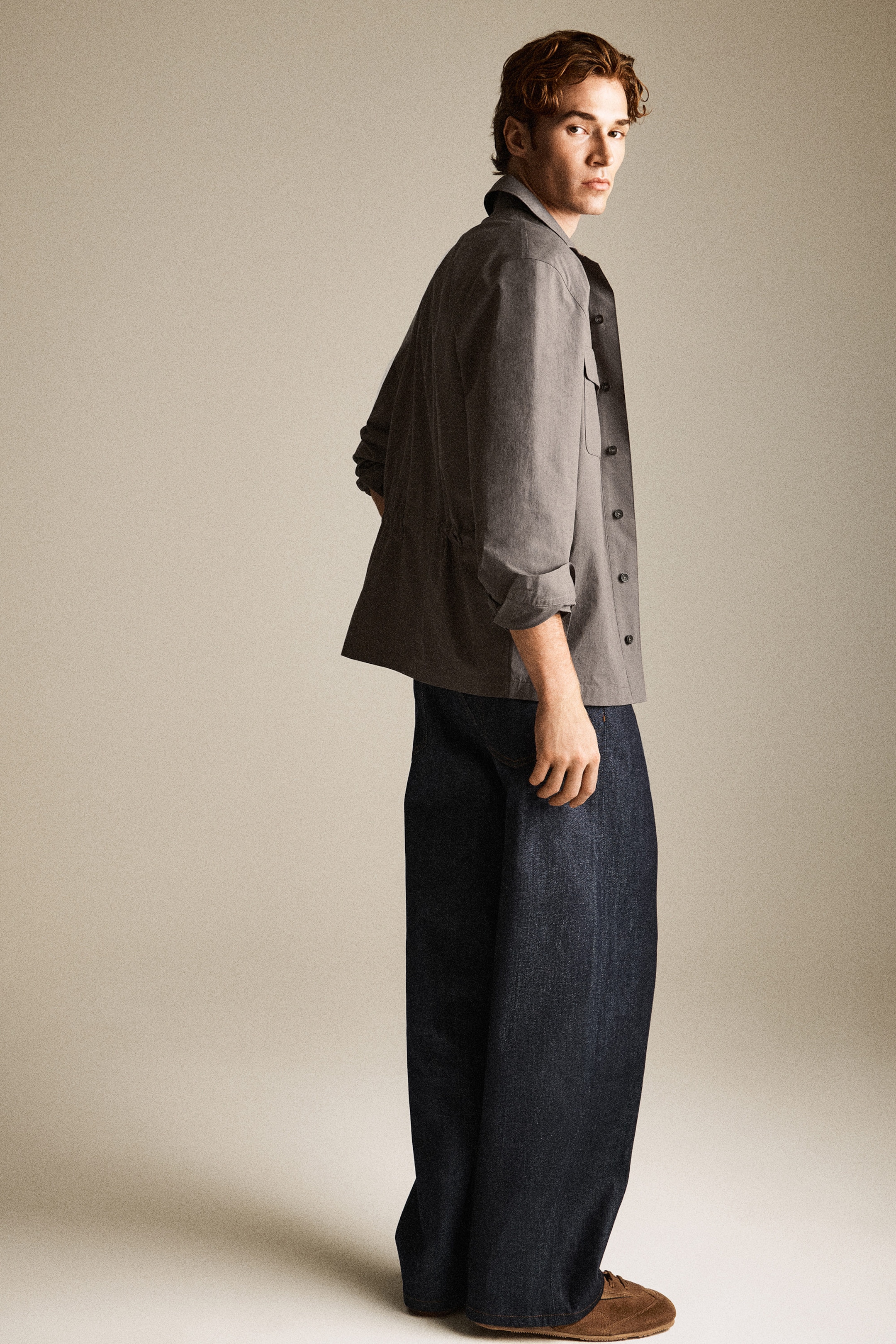 RIDER RAW SELVEDGE STRAIGHT-LEG JEANS