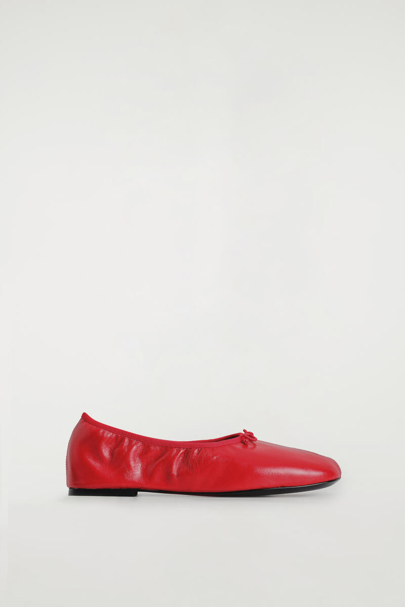 Leather Ballet Flats