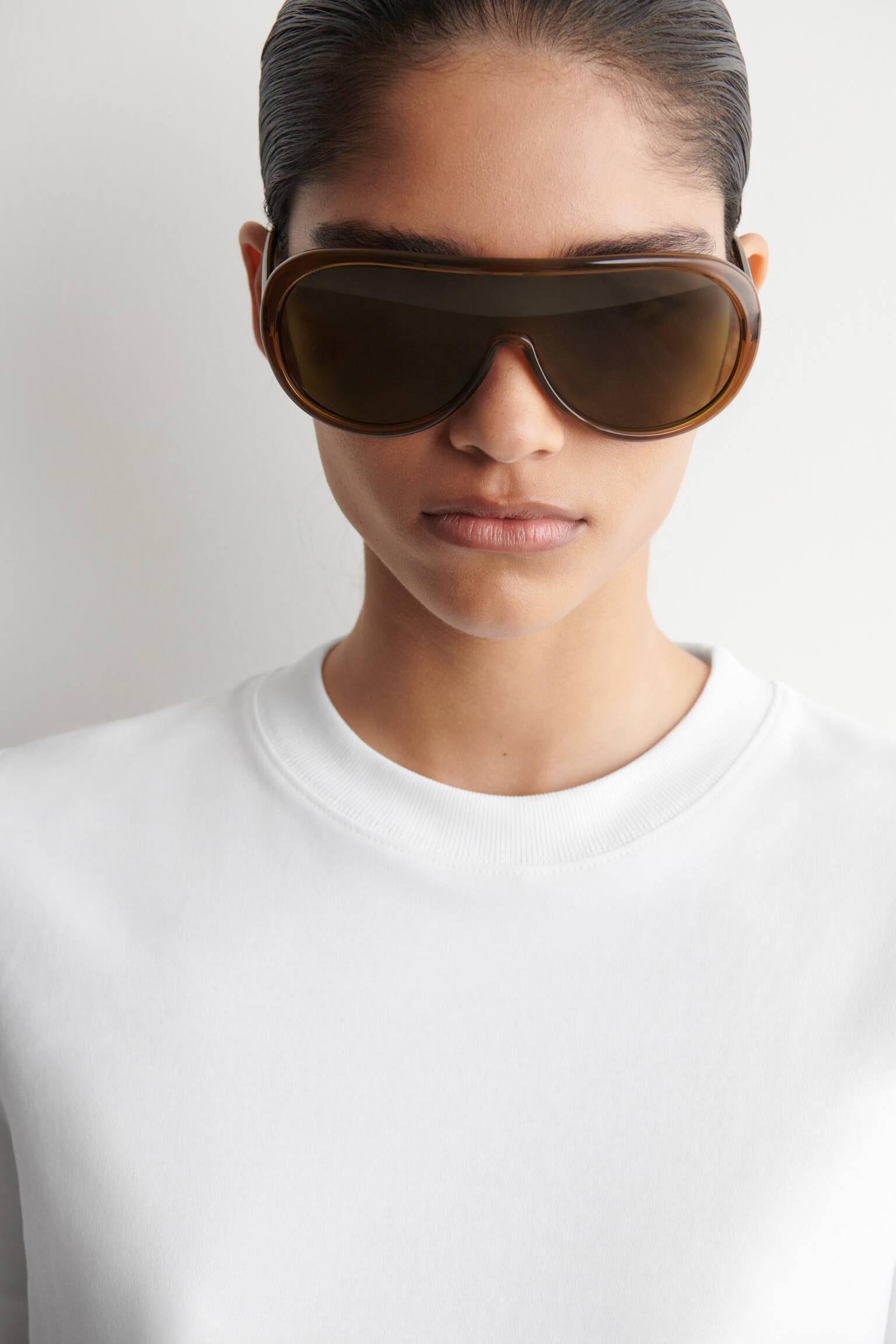 SCHLICHTES T-SHIRT-WEISS - 3