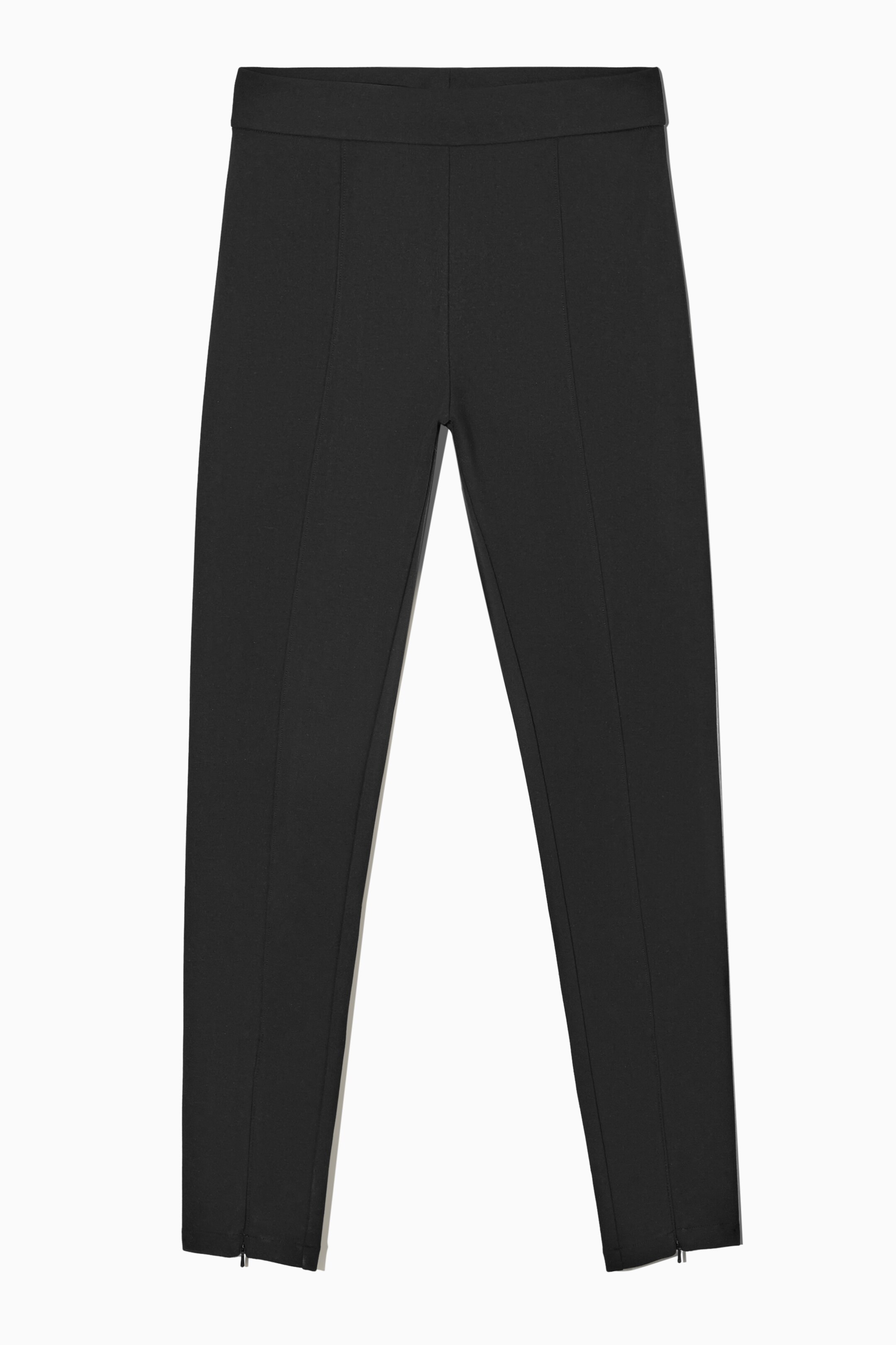 View larger image: ZIP-HEM LEGGINGS - BLACK - Ladies | H&M GB 1