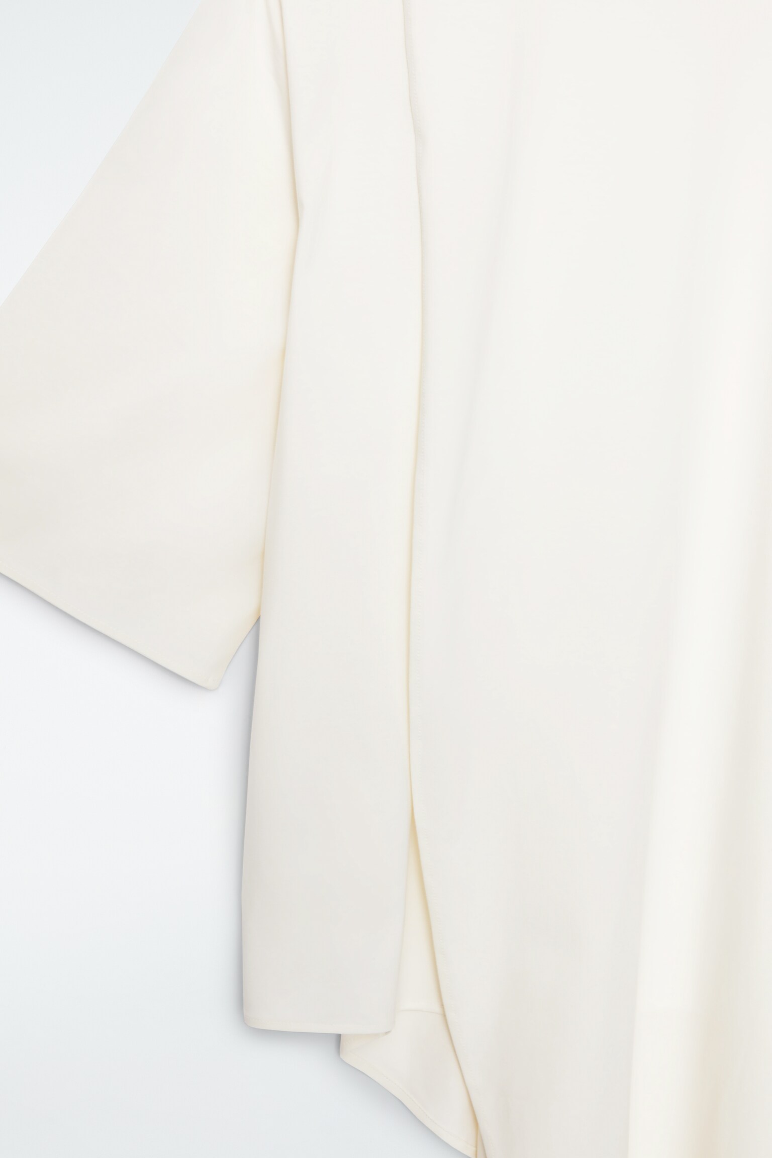 ASYMMETRIC T-SHIRT - OFF-WHITE/BLACK - 3