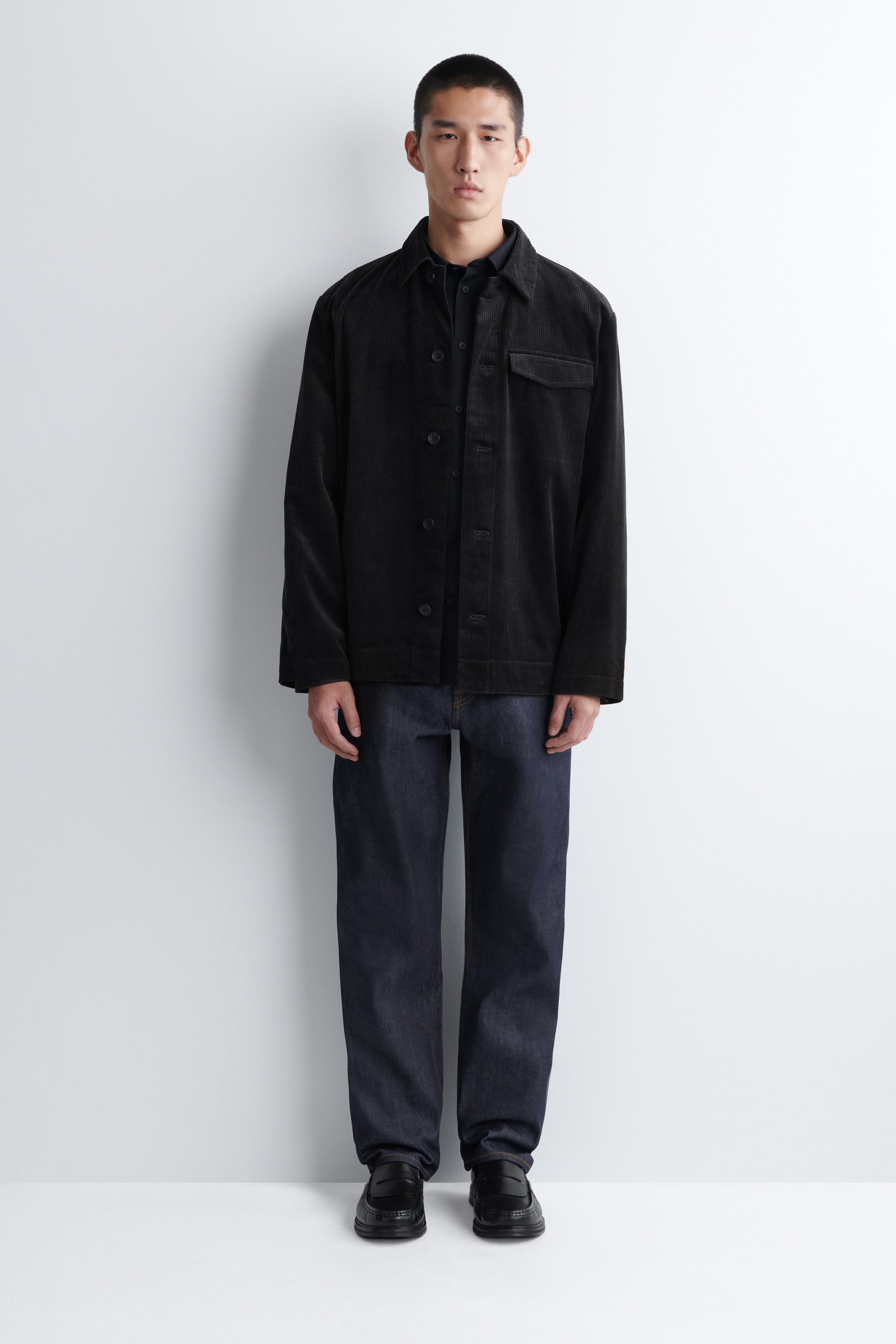 COTTON-CORDUROY OVERSHIRT