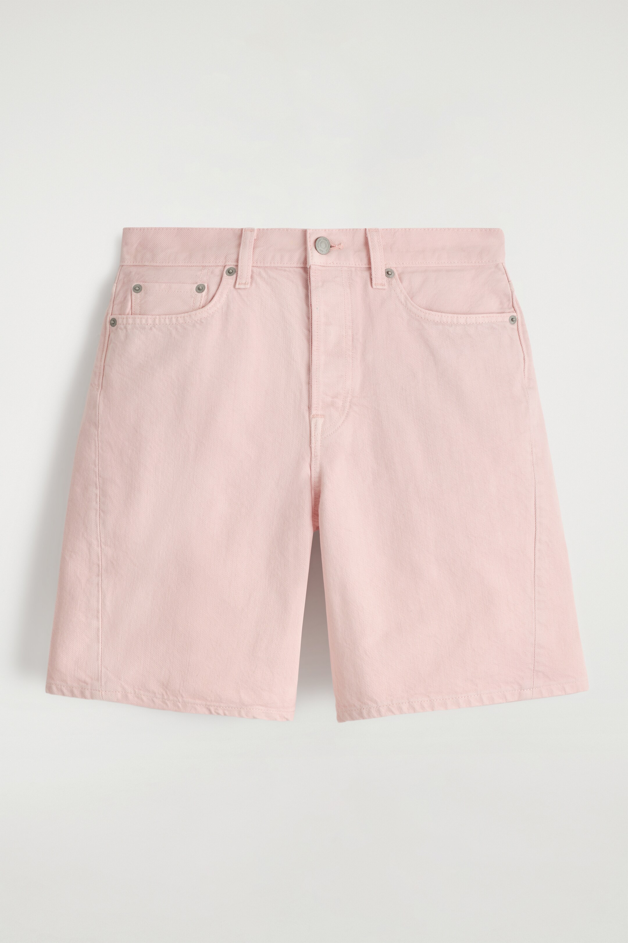 Visualizza immagine più grande: SHORTS IN DENIM A GAMBA DRITTA - ROSA CHIARO - DONNA | H&M IT 6