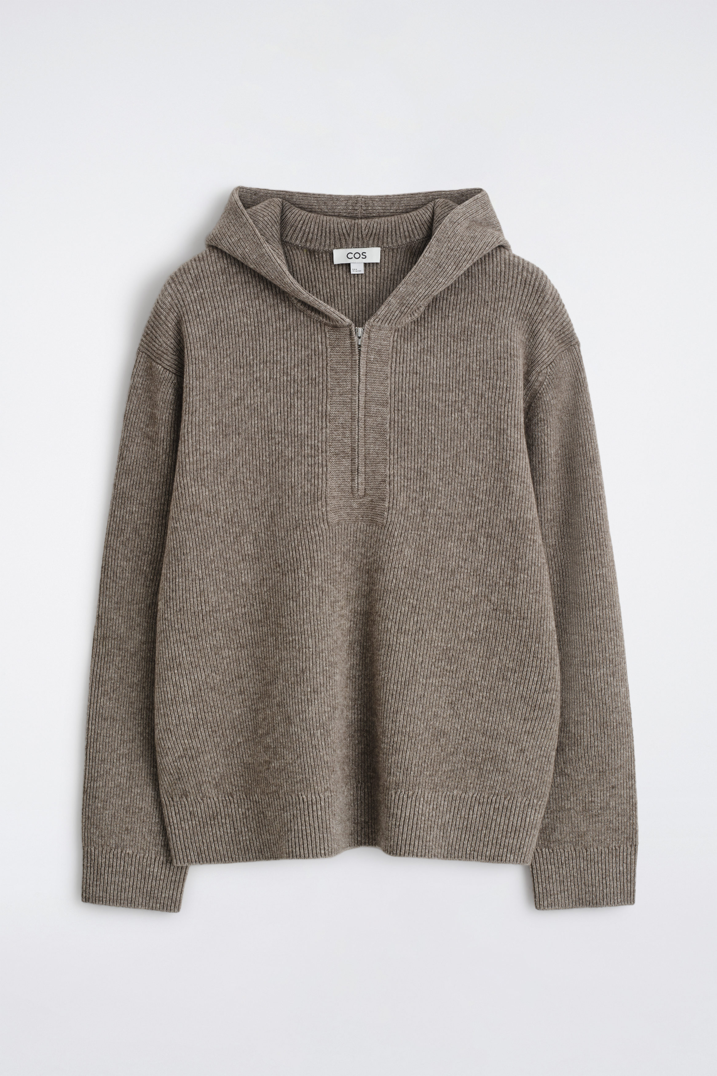 トップス ANGORA OVER KNIT HOODIE Oversize Casual Hoodie - Infinity Blue - Stine Goya