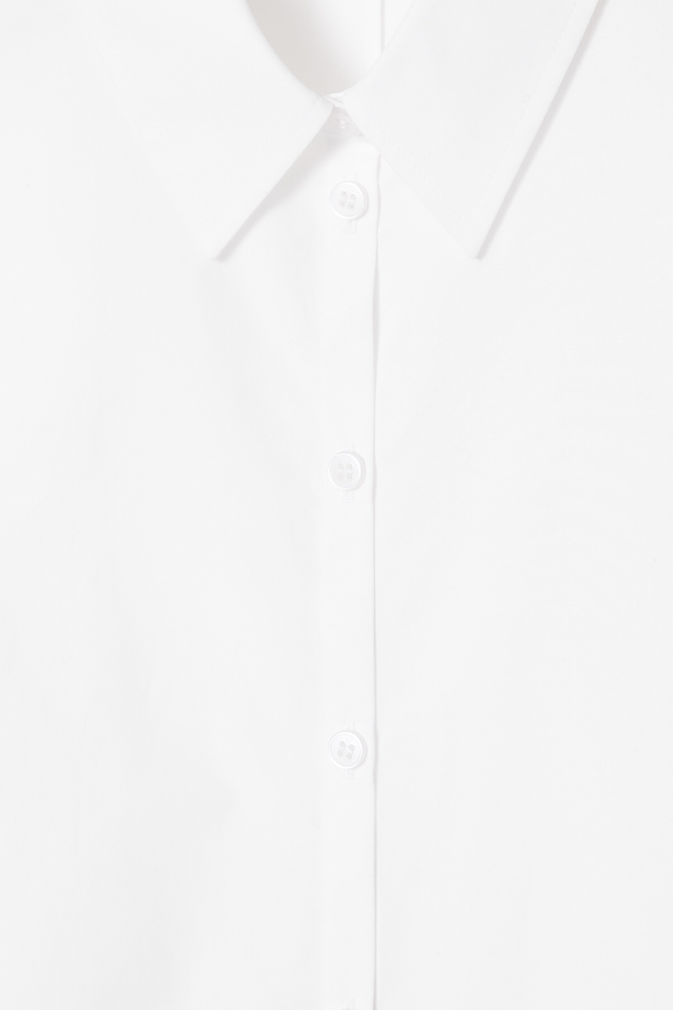 Ingrandisci l'immagine: REGULAR CURVED-HEM SHIRT - WHITE - DONNA | H&M CH 2