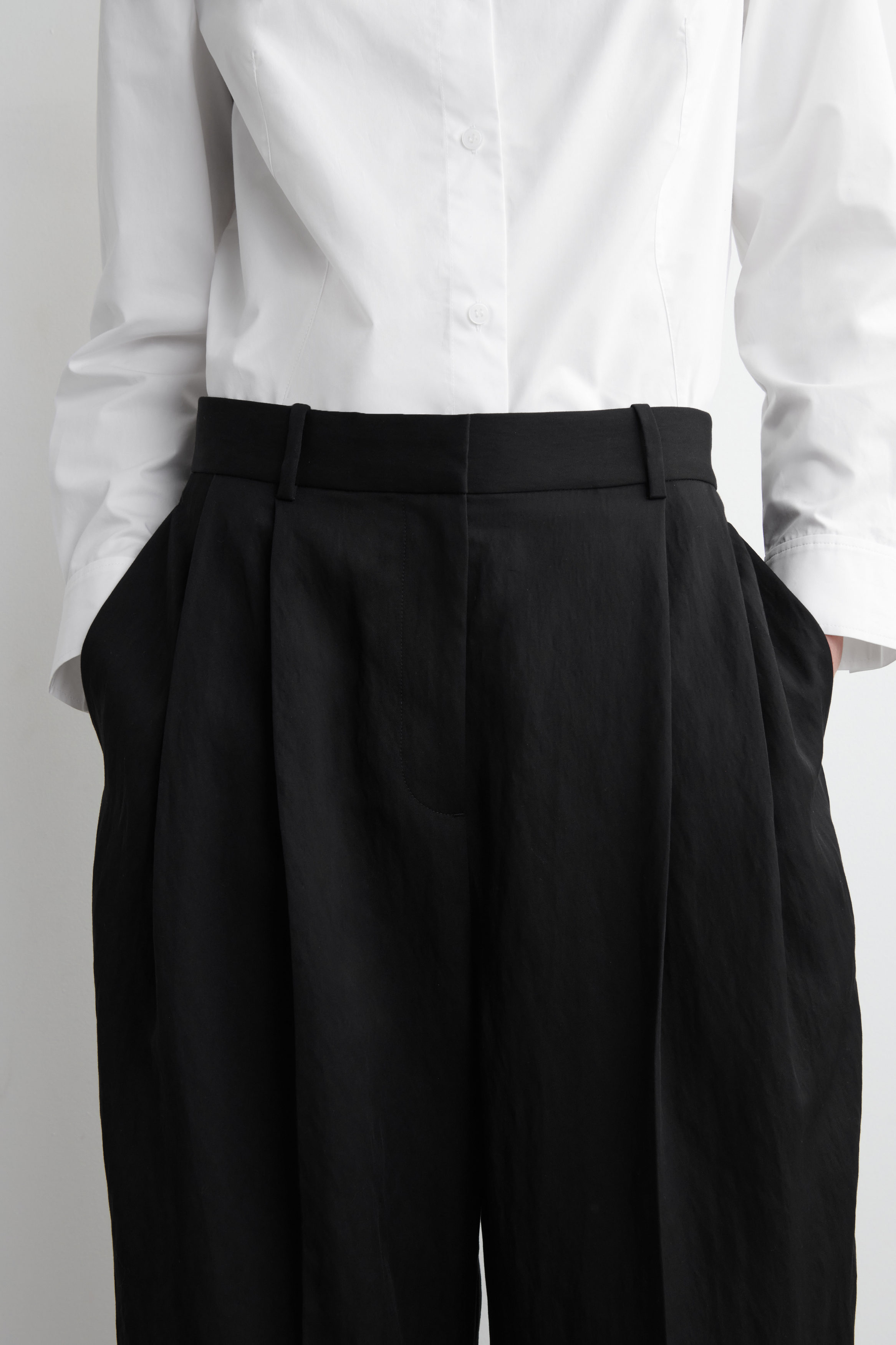 [LOW CLASSIC] / ☆ 24SS JELLYFISH PANTS / BLACK LOW CLASSIC] / ☆ 24SS JELLYFISH PANTS / BLACK ボトムス