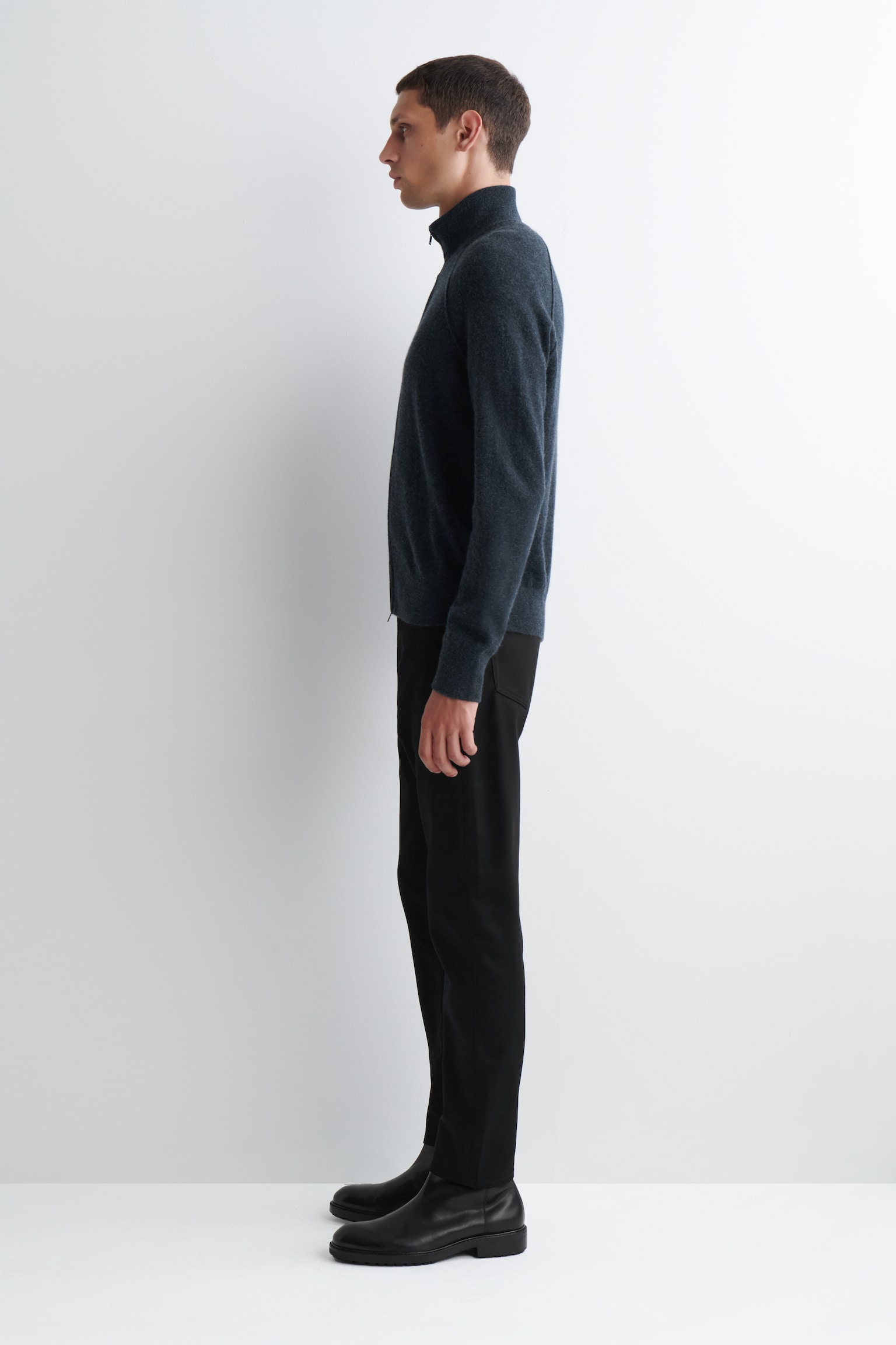 PIER JEANS MIT SCHMALEM BEIN - SCHWARZ/Dunkelblau - 7