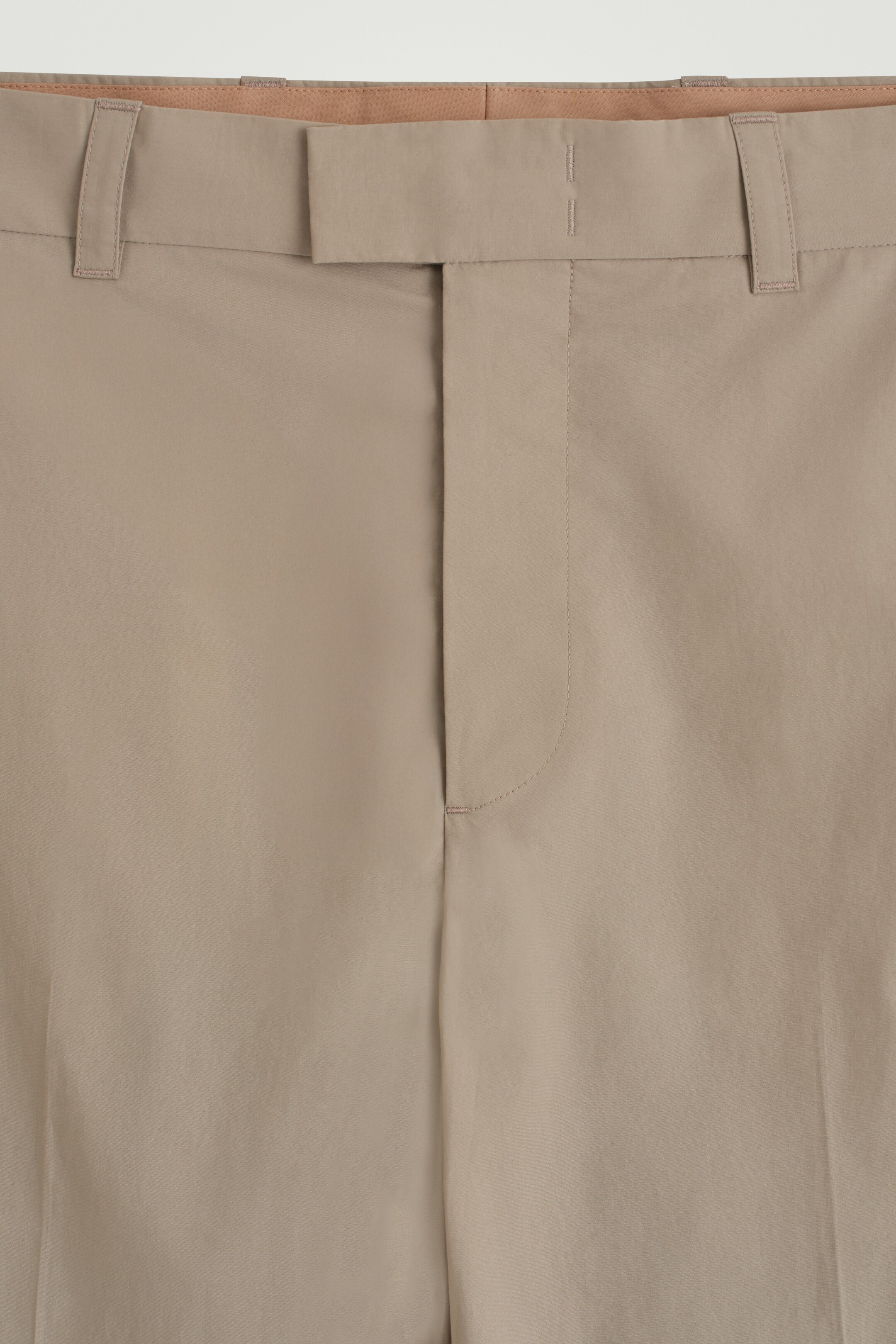Ingrandisci l'immagine: COTTON STRAIGHT-LEG TROUSERS - BEIGE - UOMO | H&M CH 6