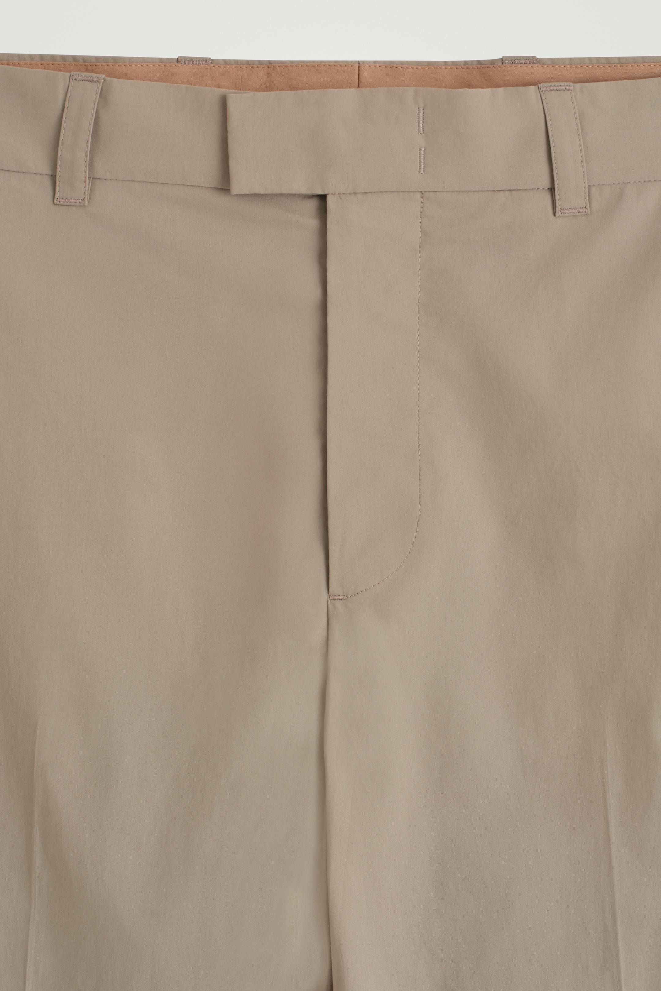 View larger image: COTTON STRAIGHT-LEG TROUSERS - BEIGE - Men | H&M GB 6