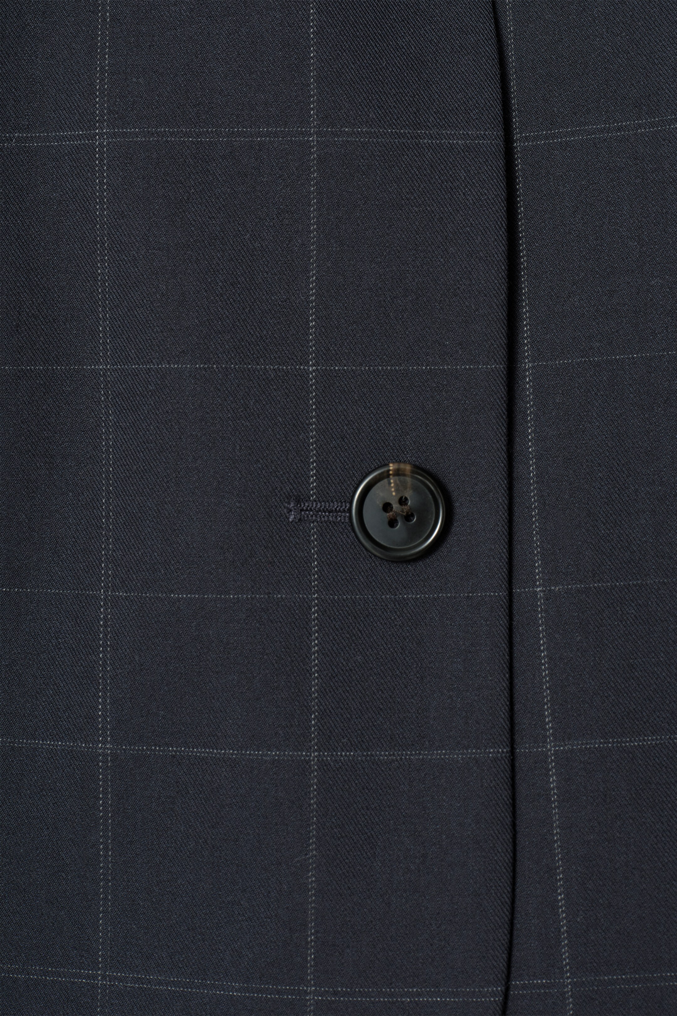 Agrandir l'image: BLAZER OVERSIZE À CARREAUX - BLEU MARINE / CARREAUX - FEMME | H&M CH 8