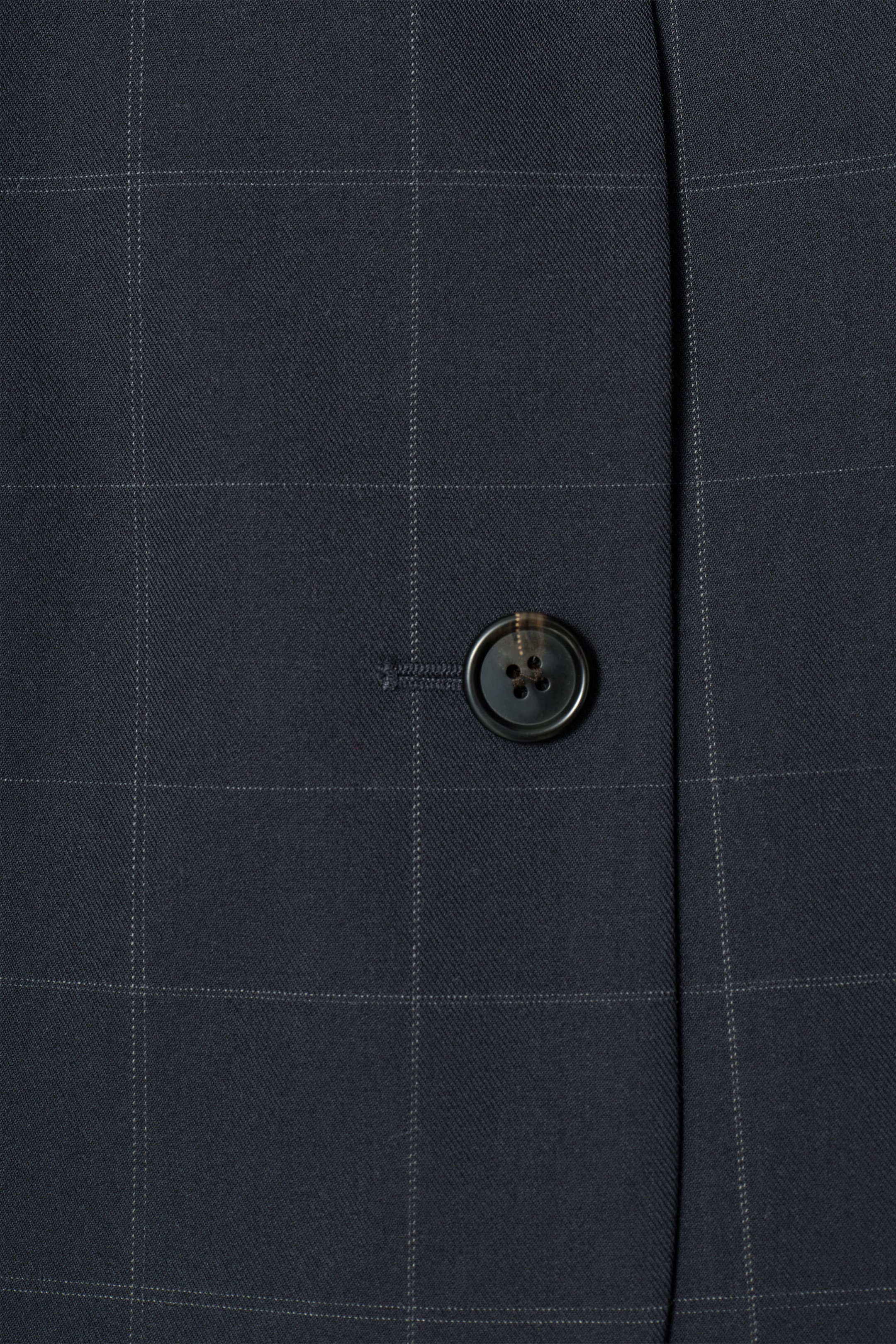 OVERSIZED WINDOWPANE-CHECK BLAZER
