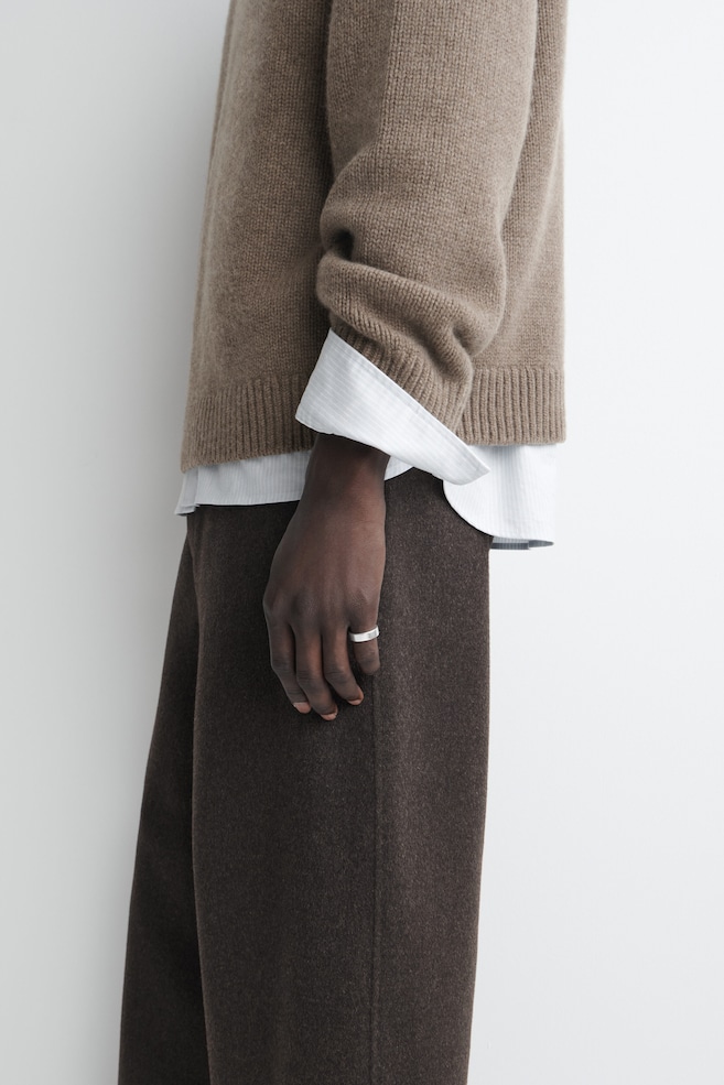 CLASSIC BRUSHED RING — SILVER