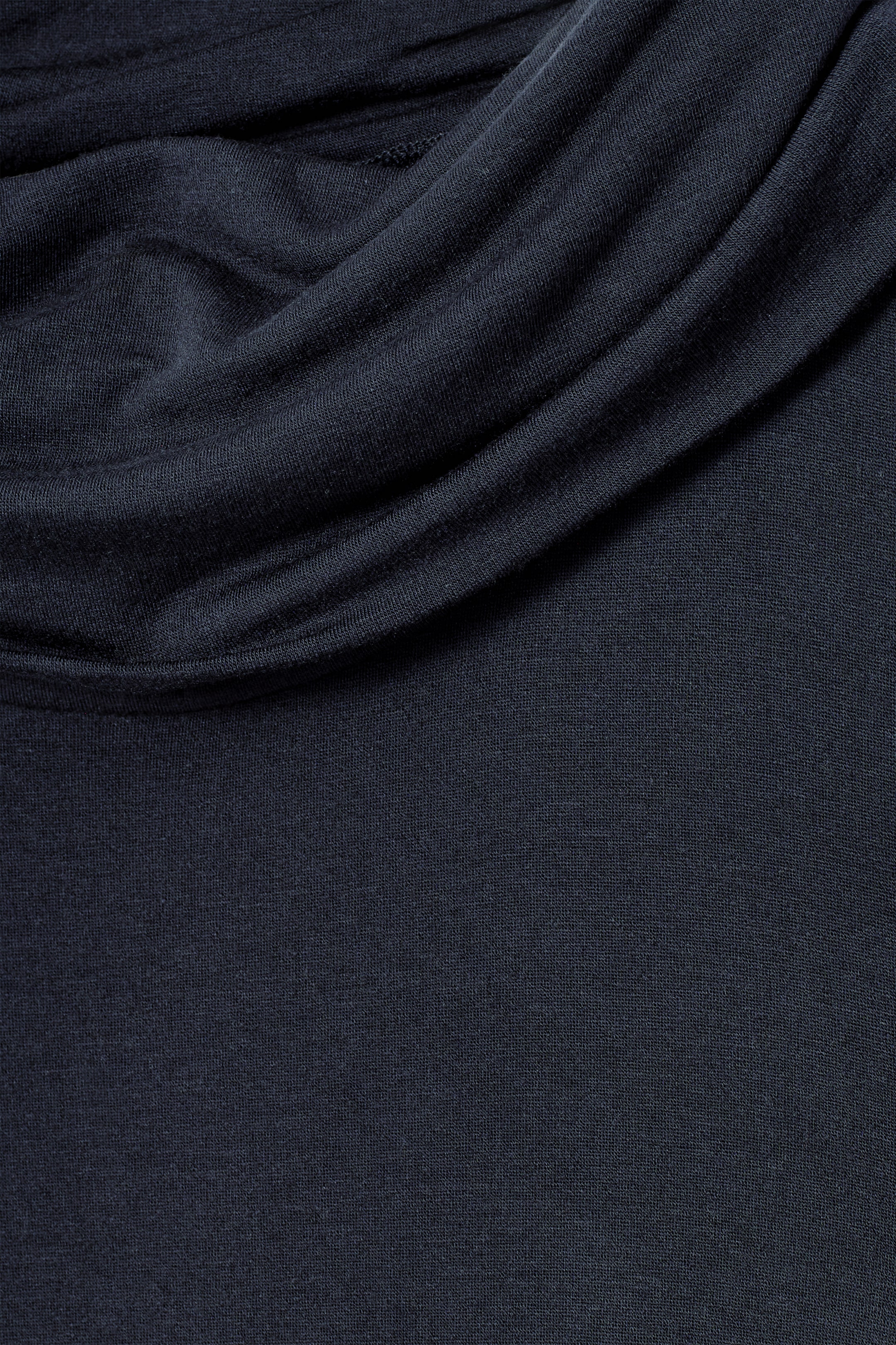 Ingrandisci l'immagine: FUNNEL-NECK JERSEY TOP - DARK BLUE - DONNA | H&M CH 7