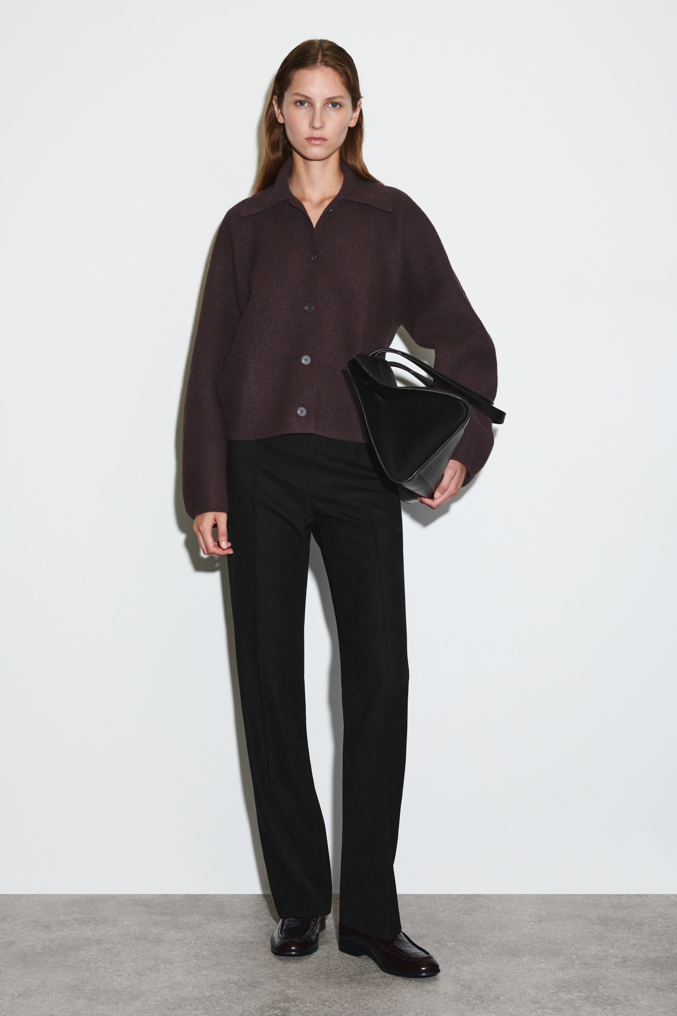 SCULPTED MERINO WOOL JACKET