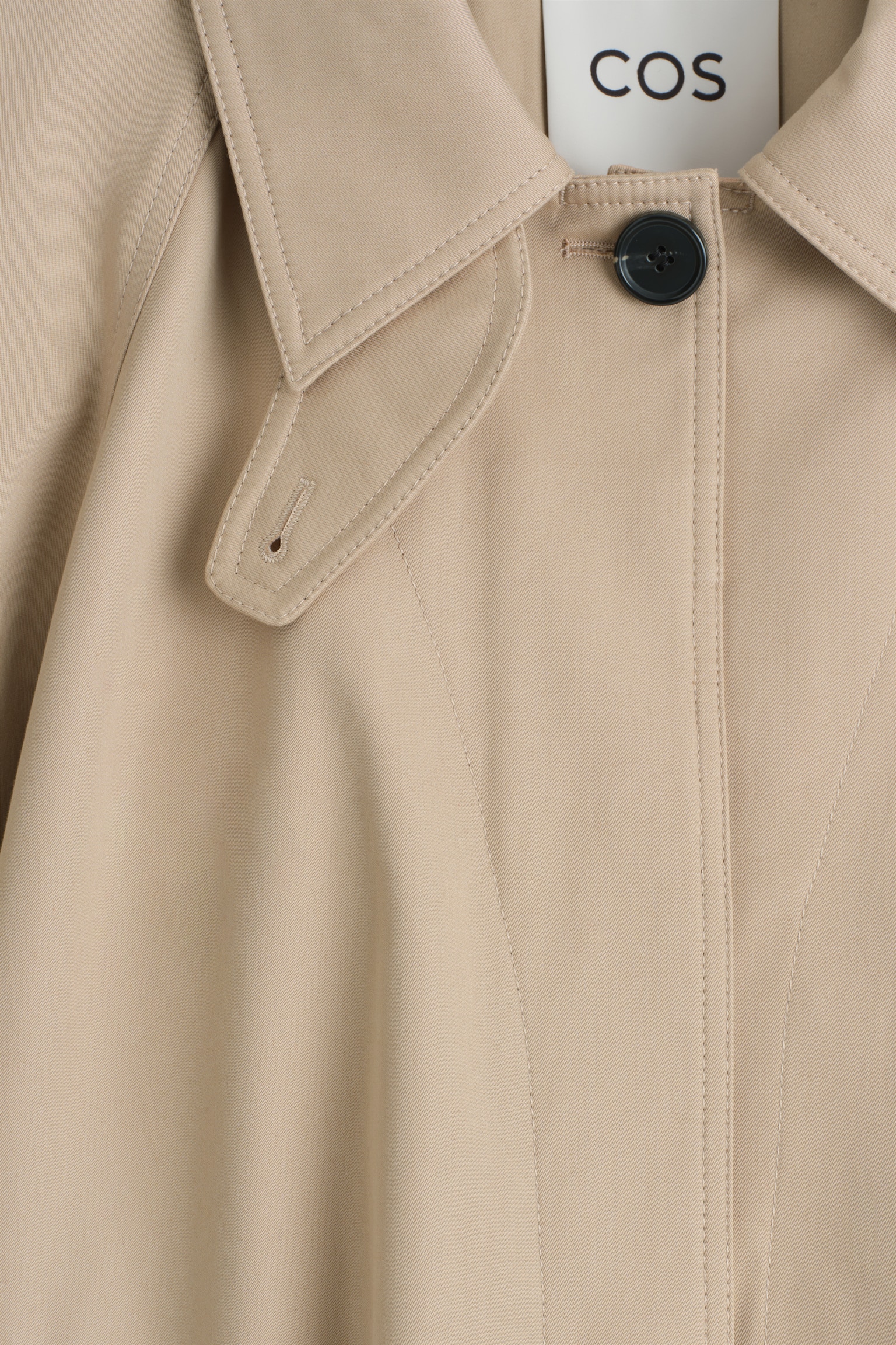 TRENCHCOAT IN A-LINIE - BEIGE - 8
