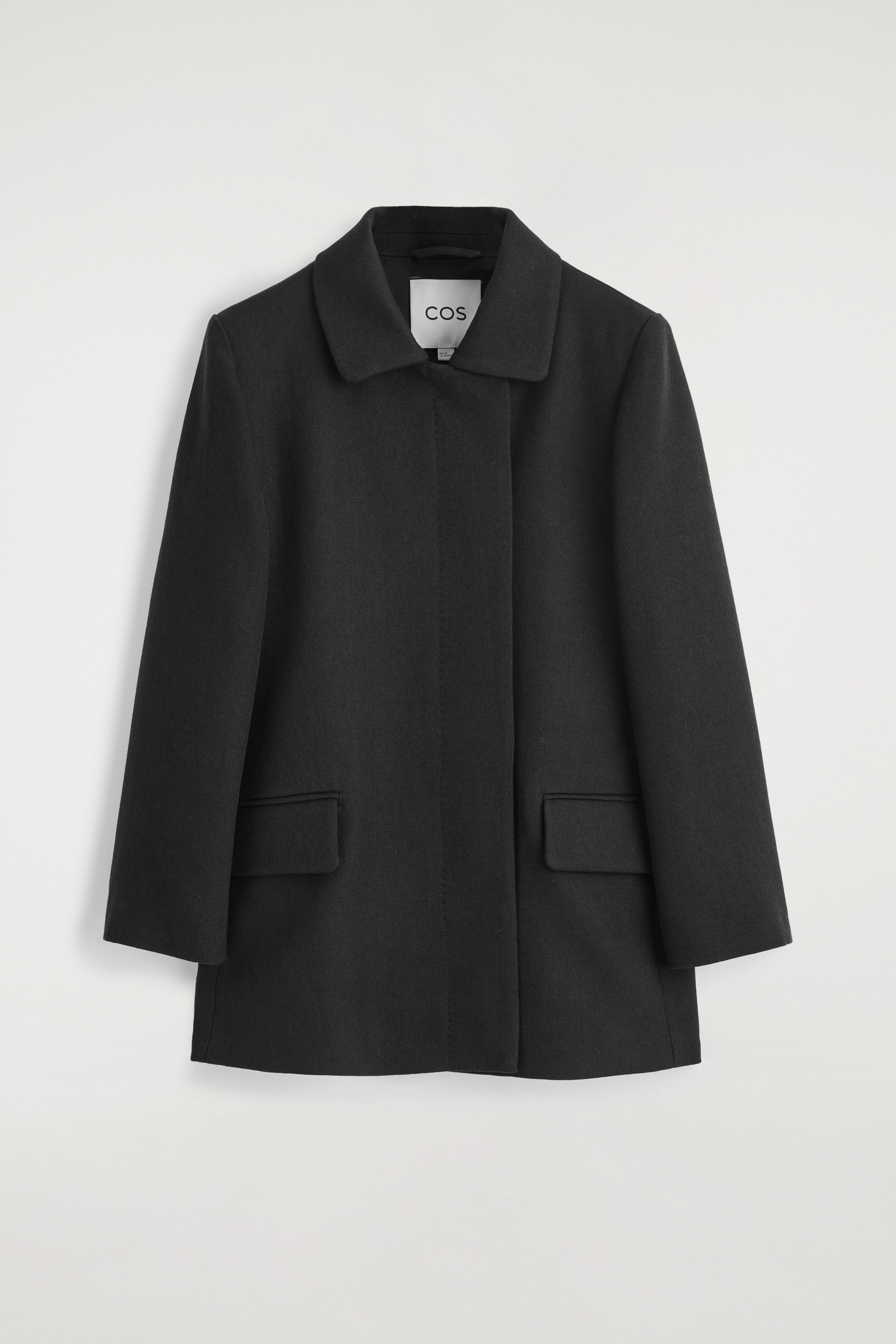 TAILORED WOOL-BLEND JACKET