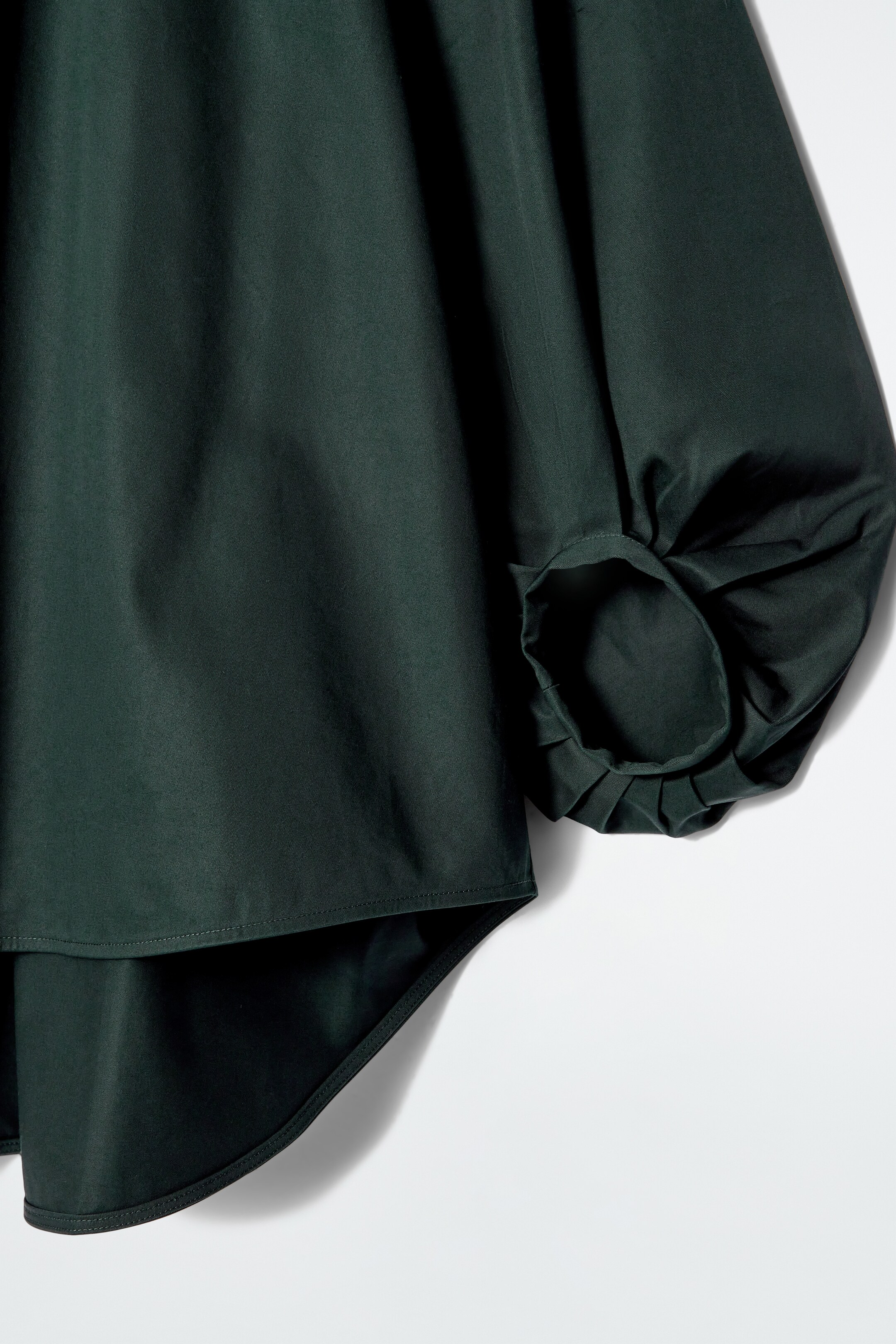 Agrandir l'image: BLOUSE MANCHES BALLON - VERT FONCÉ - FEMME | H&M BE 7