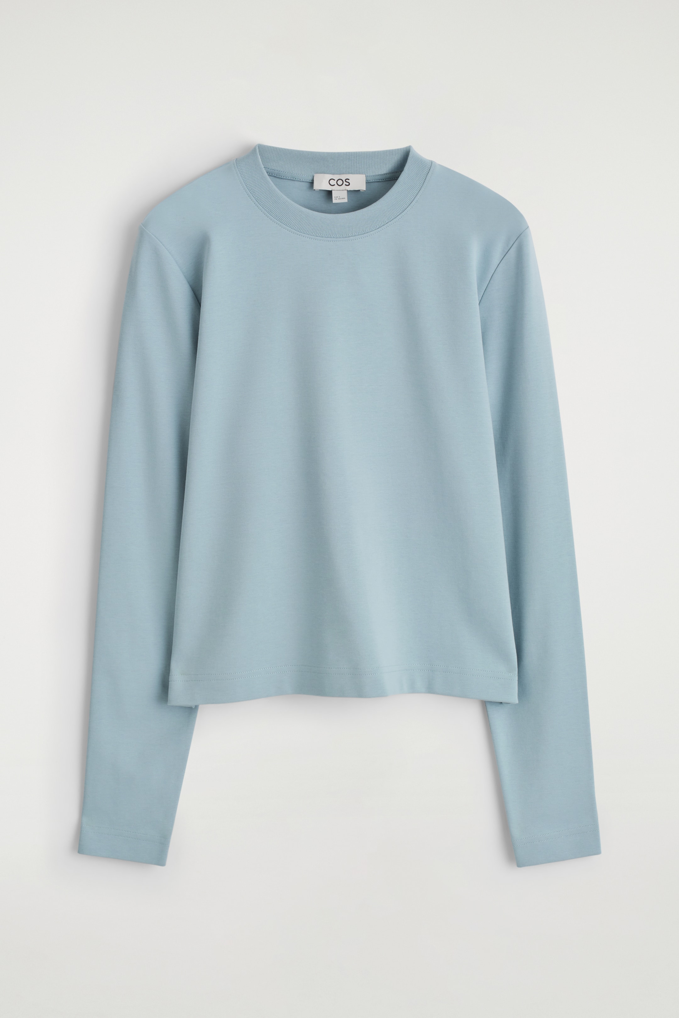 Visualizza immagine più grande: T-SHIRT LINEARE A MANICHE LUNGHE TAGLIO REGOLARE - AZZURRO - DONNA | H&M IT 6