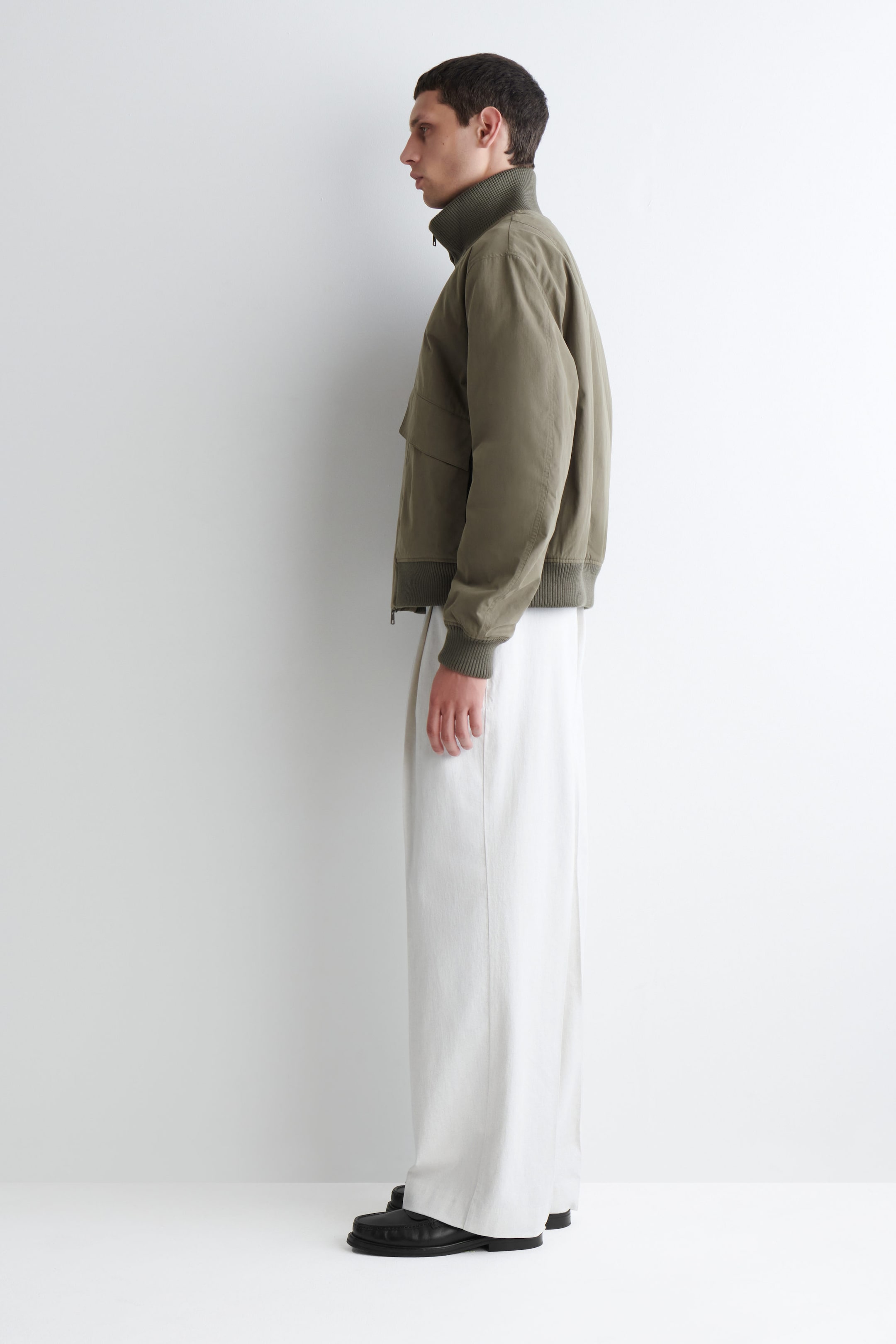 PADDED COTTON FLIGHT JACKET