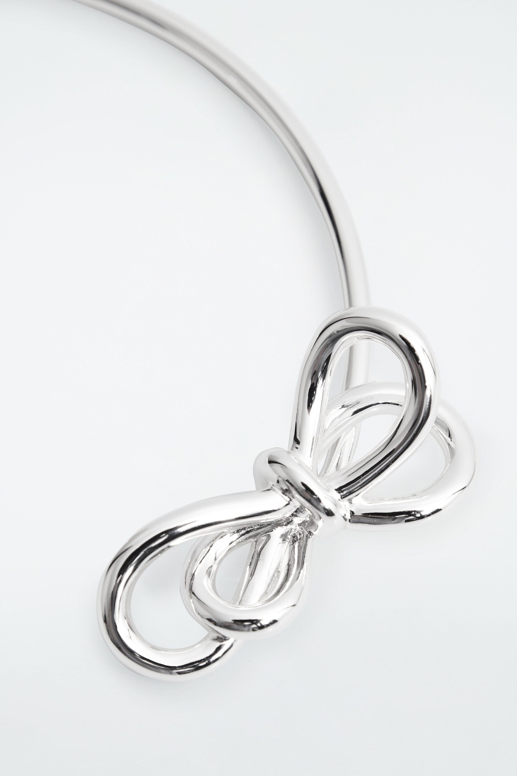 Ingrandisci l'immagine: KNOTTED BOW CHOKER - SILVER - DONNA | H&M CH 2