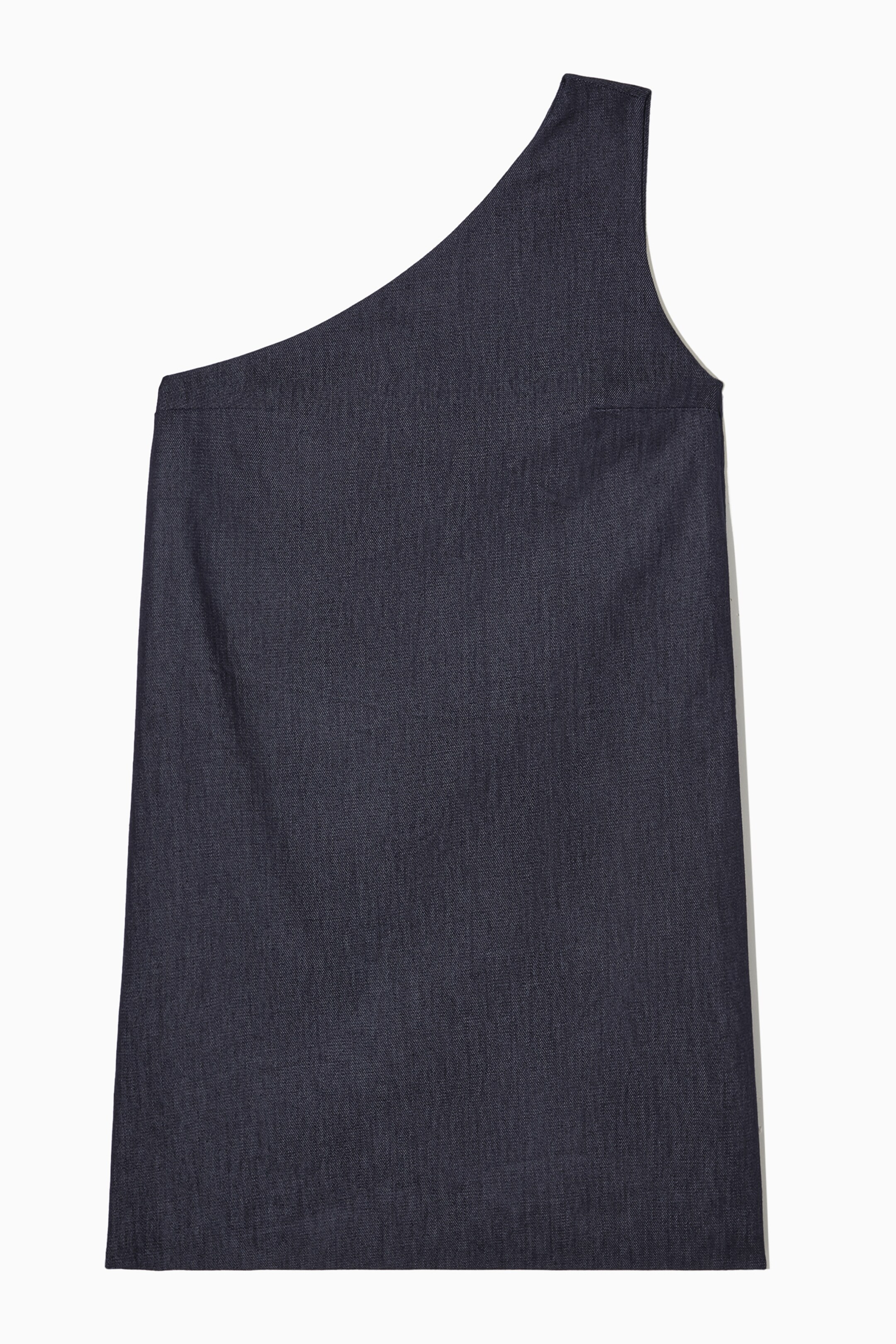 Grösseres Bild ansehen: JEANSKLEID MIT ASYMMETRISCHER SCHULTERPARTIE - INDIGOBLAU - DAMEN | H&M CH 1