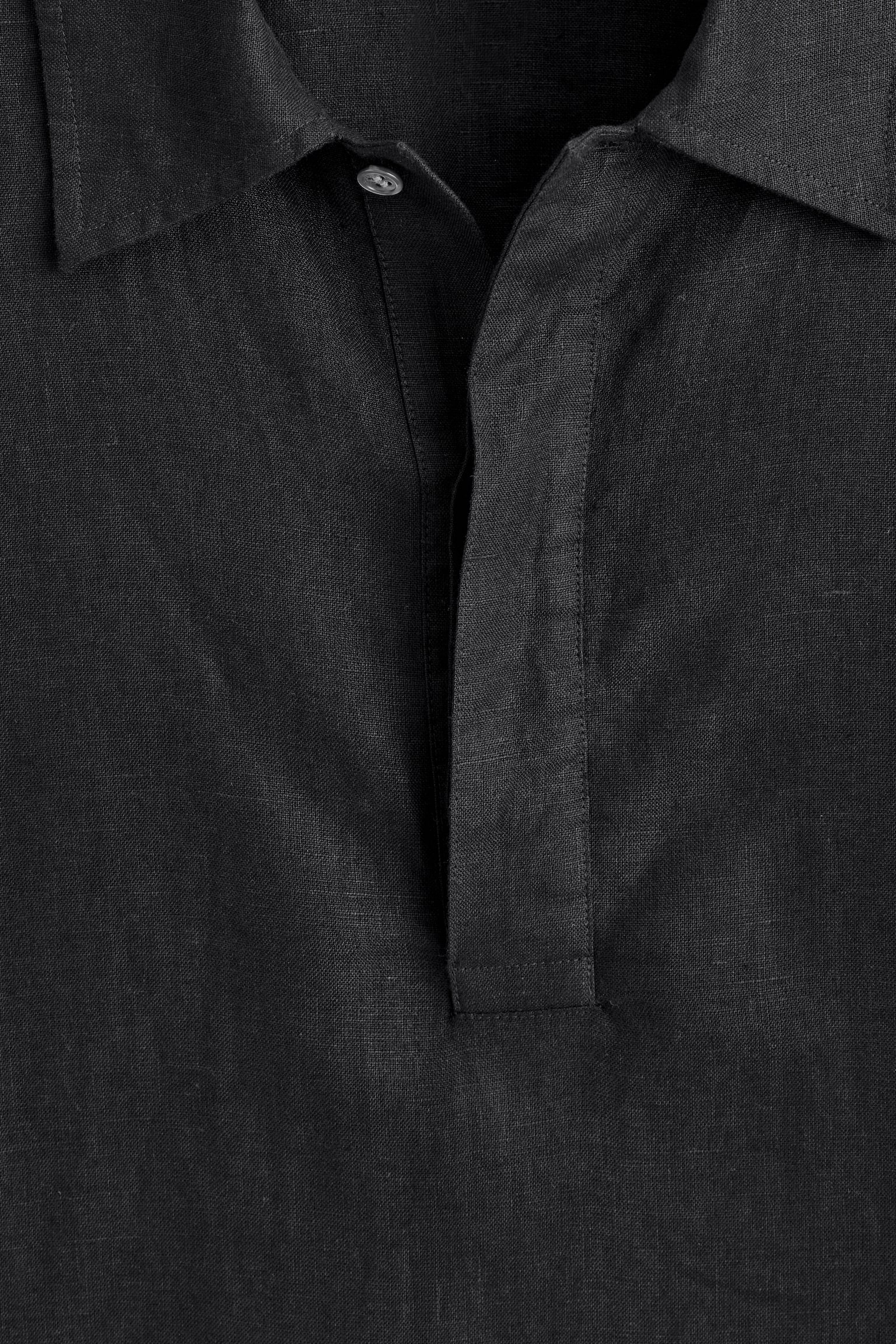 ЛЕНЕНА ПОПОВЪР РИЗА - ЧЕРНО/КАФЯВО - 10