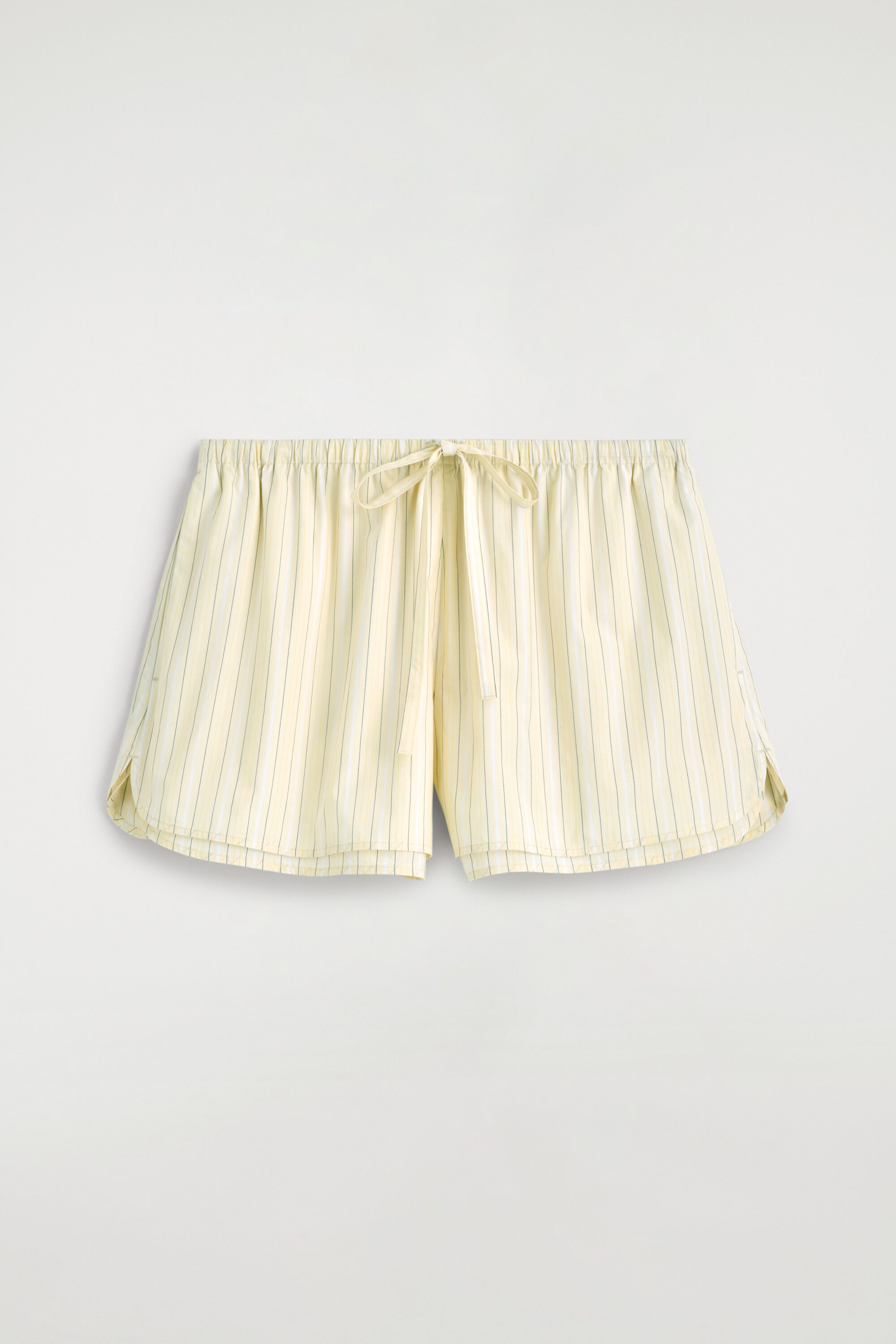 Layered Drawstring Cotton-poplin Shorts