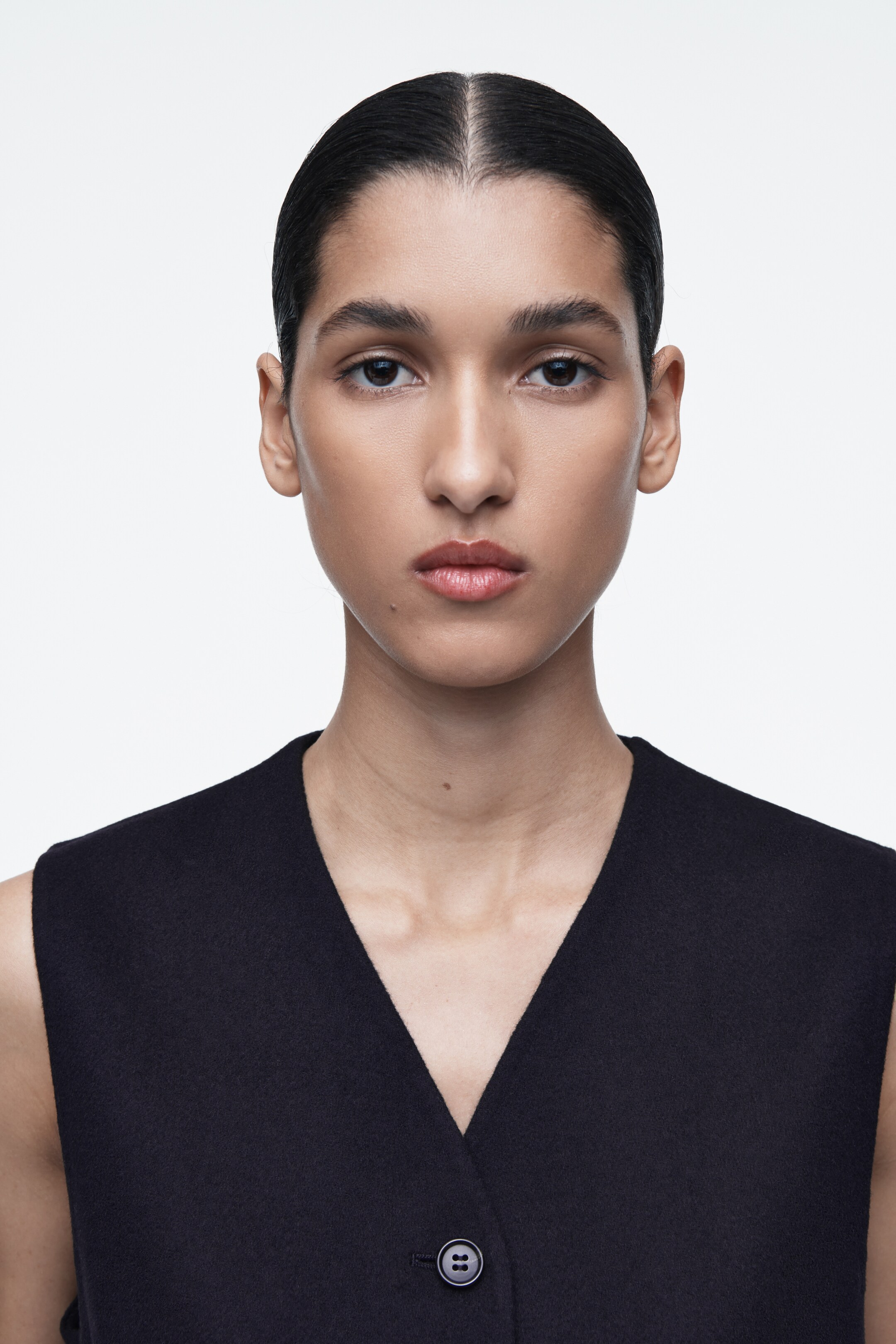 Größeres Bild anzeigen: WESTE AUS DOUBLEFACE-WOLLE - NAVYBLAU - Ladies | H&M AT 2