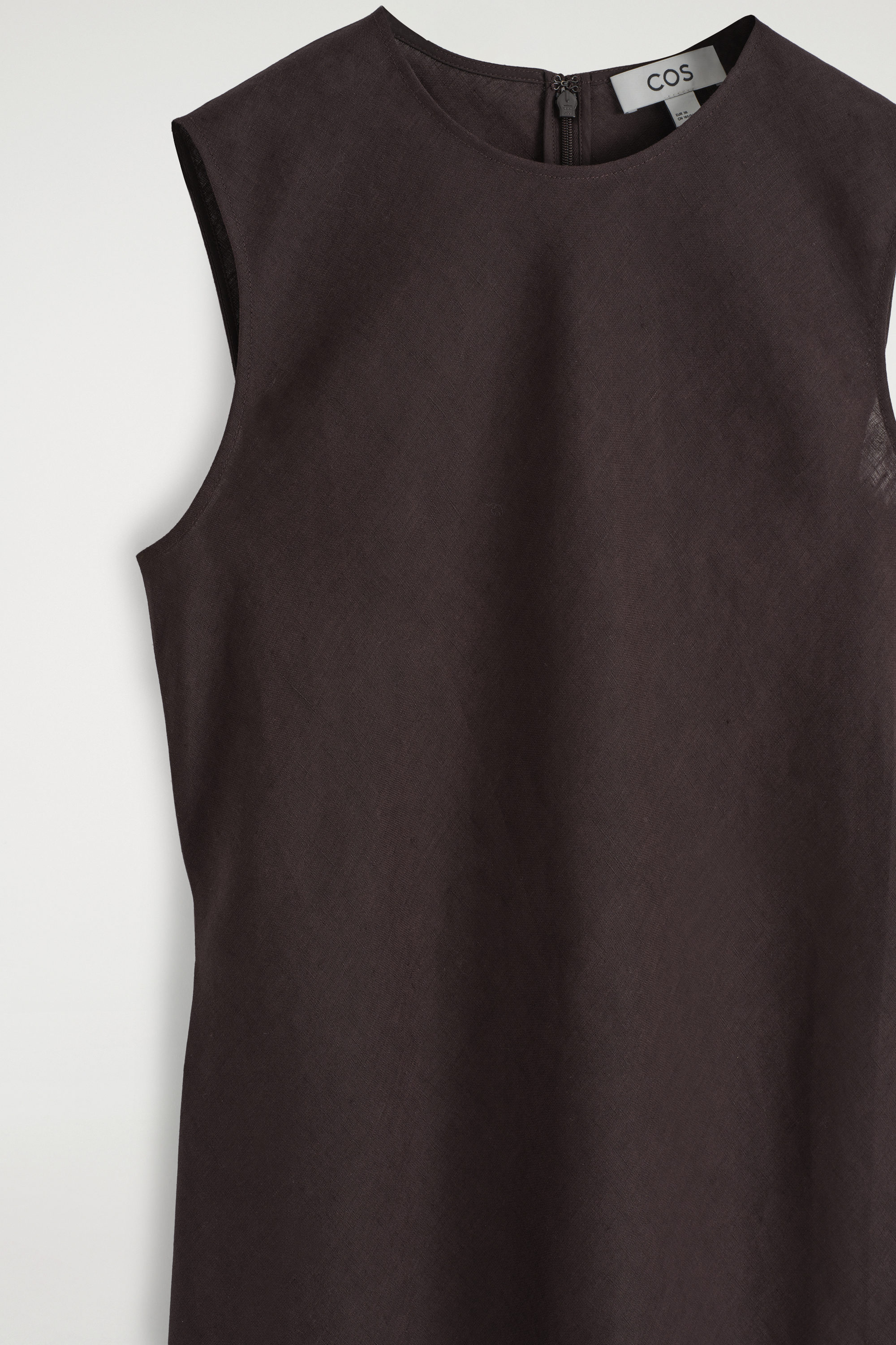 brown cos dress Square Neck Corset Mini Dress Elegant – ShimmerMolly main image 1