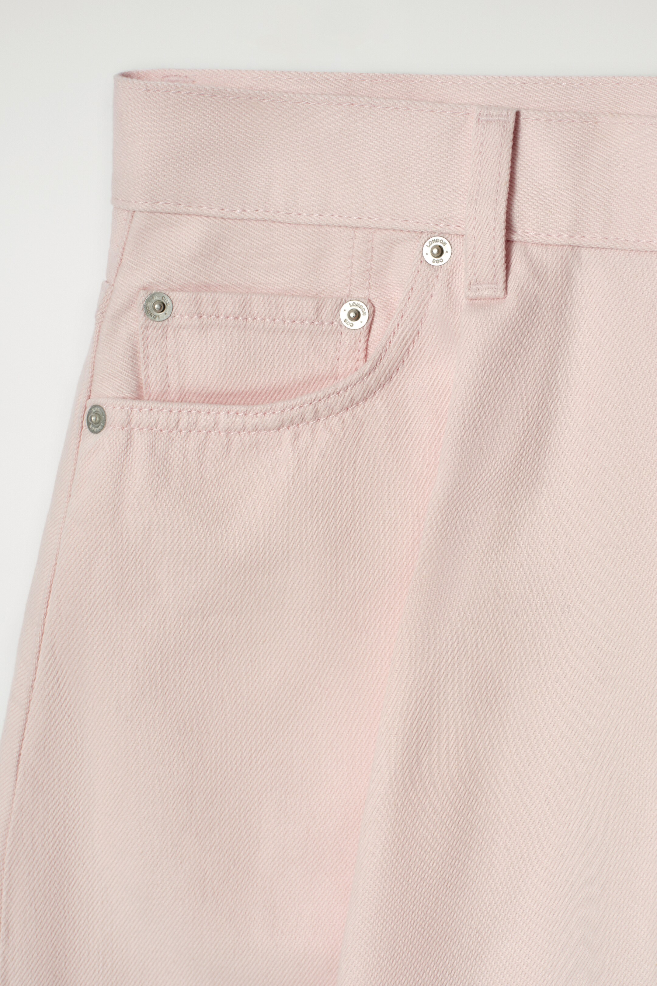 View larger image: TWINE BARREL-LEG JEANS - LIGHT PINK - Ladies | H&M GB 6