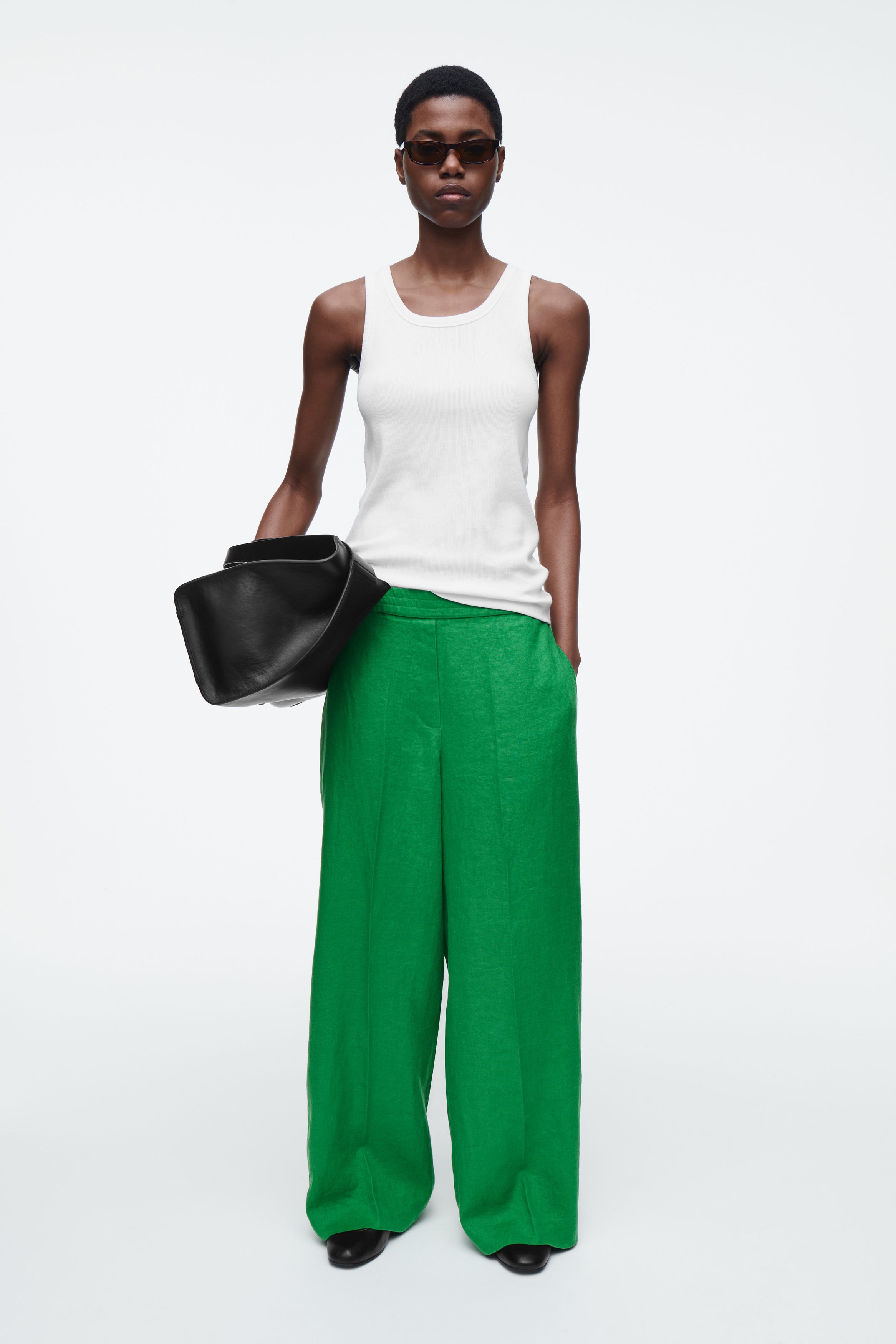 【タグ付未使用】 massless Recycled Linen Pants Edikted Alexa Linen Blend Pants | PacSun