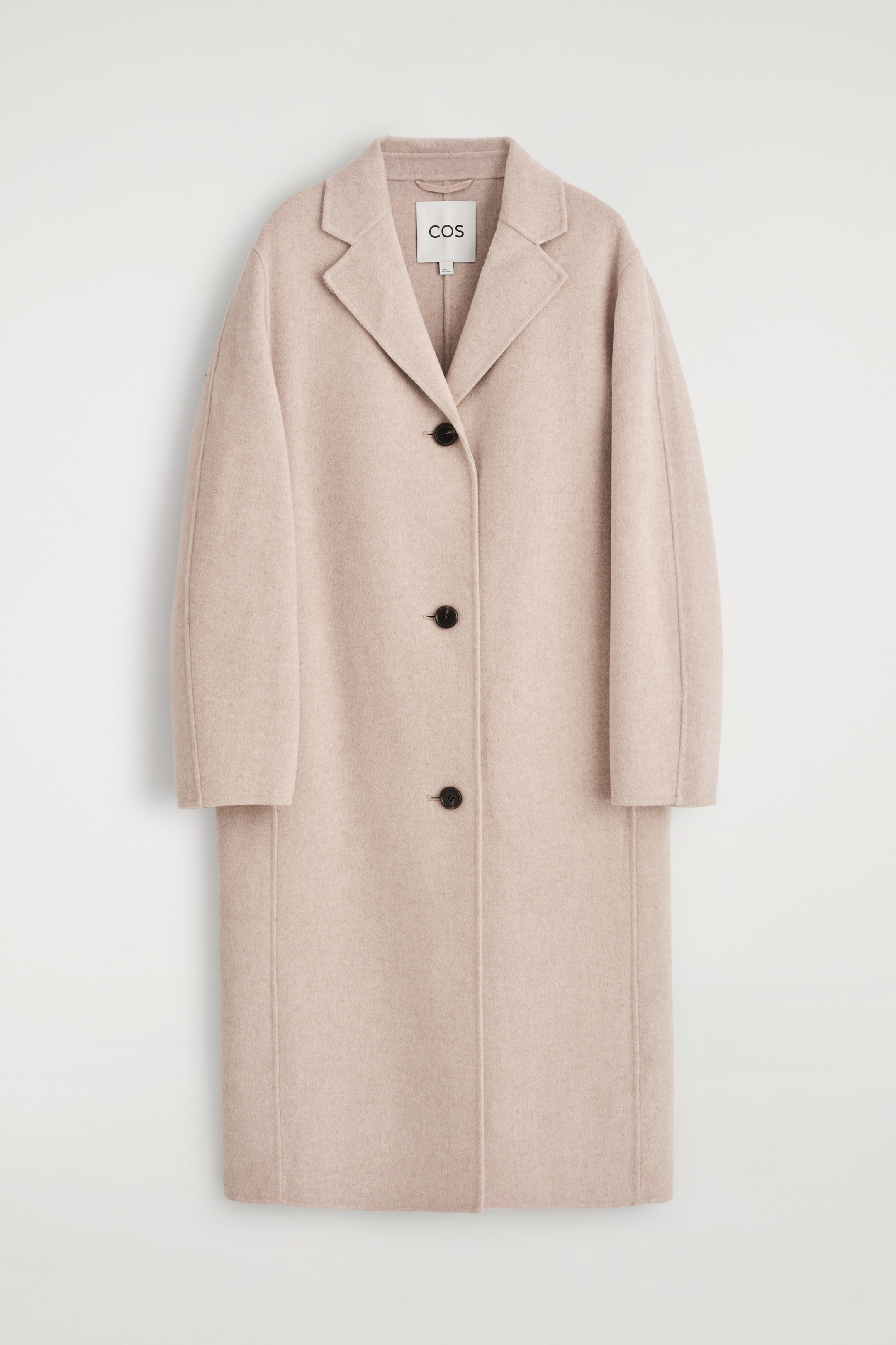 Zobraziť väčší obrázok: DOUBLE-FACED WOOL LONG COAT - SVETLO BÉŽOVÁ - ŽENY | H&M SK 5