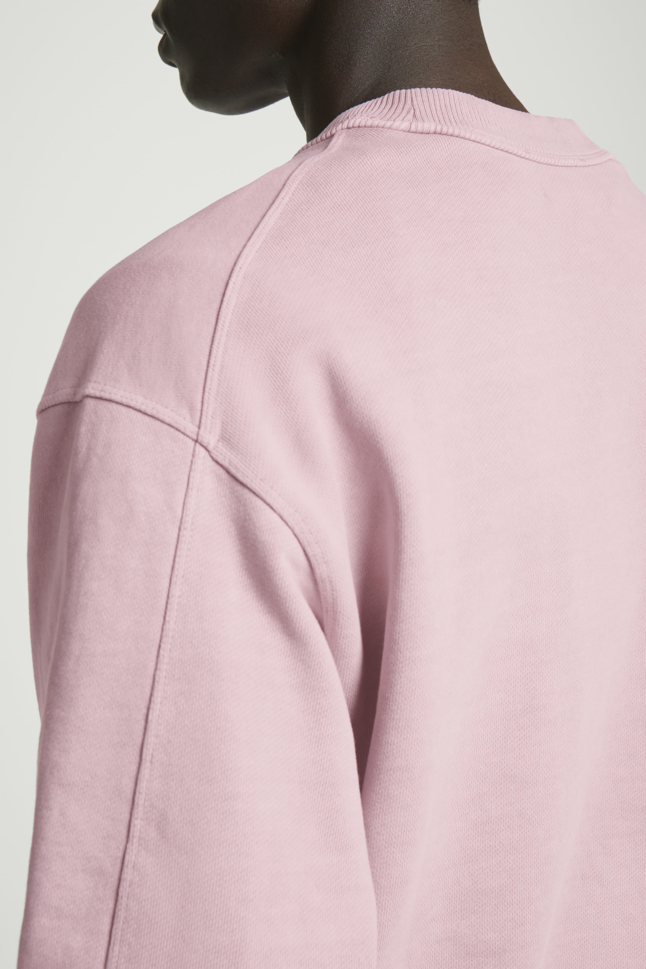 Agrandir l'image: SWEAT DÉCONTRACTÉ EN COTON DÉLAVÉ - ROSE - HOMME | H&M FR 4