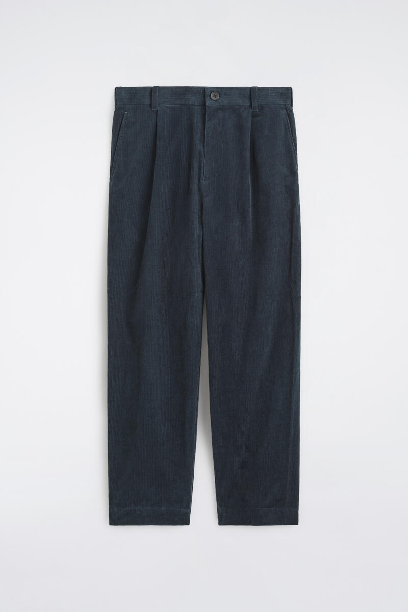Corduroy Relaxed-Fit Tapered Pants