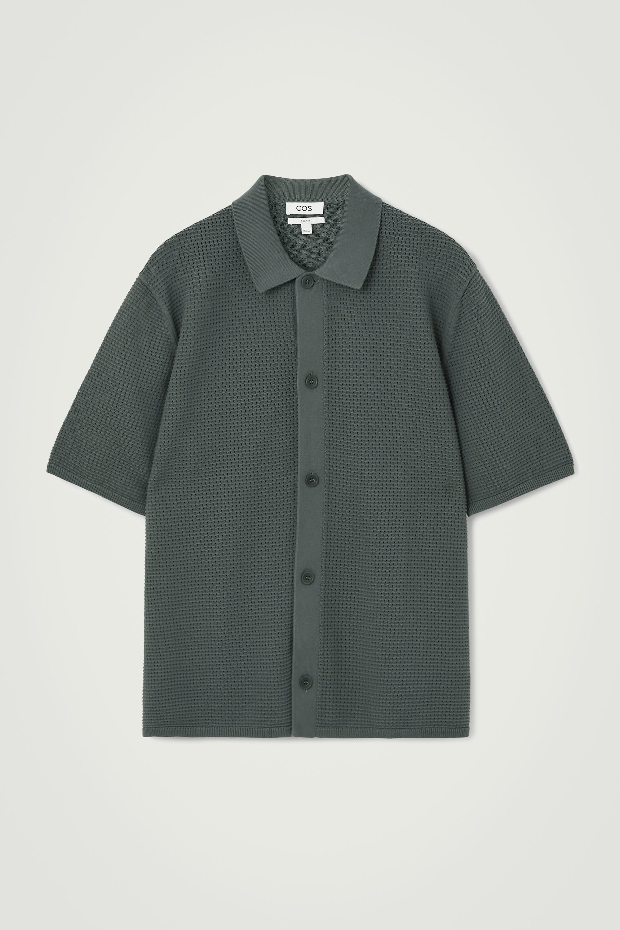トップス COS OPEN-KNIT SHORT-SLEEVE SHIRT XL zz-1169487_76-120-1010001-1.