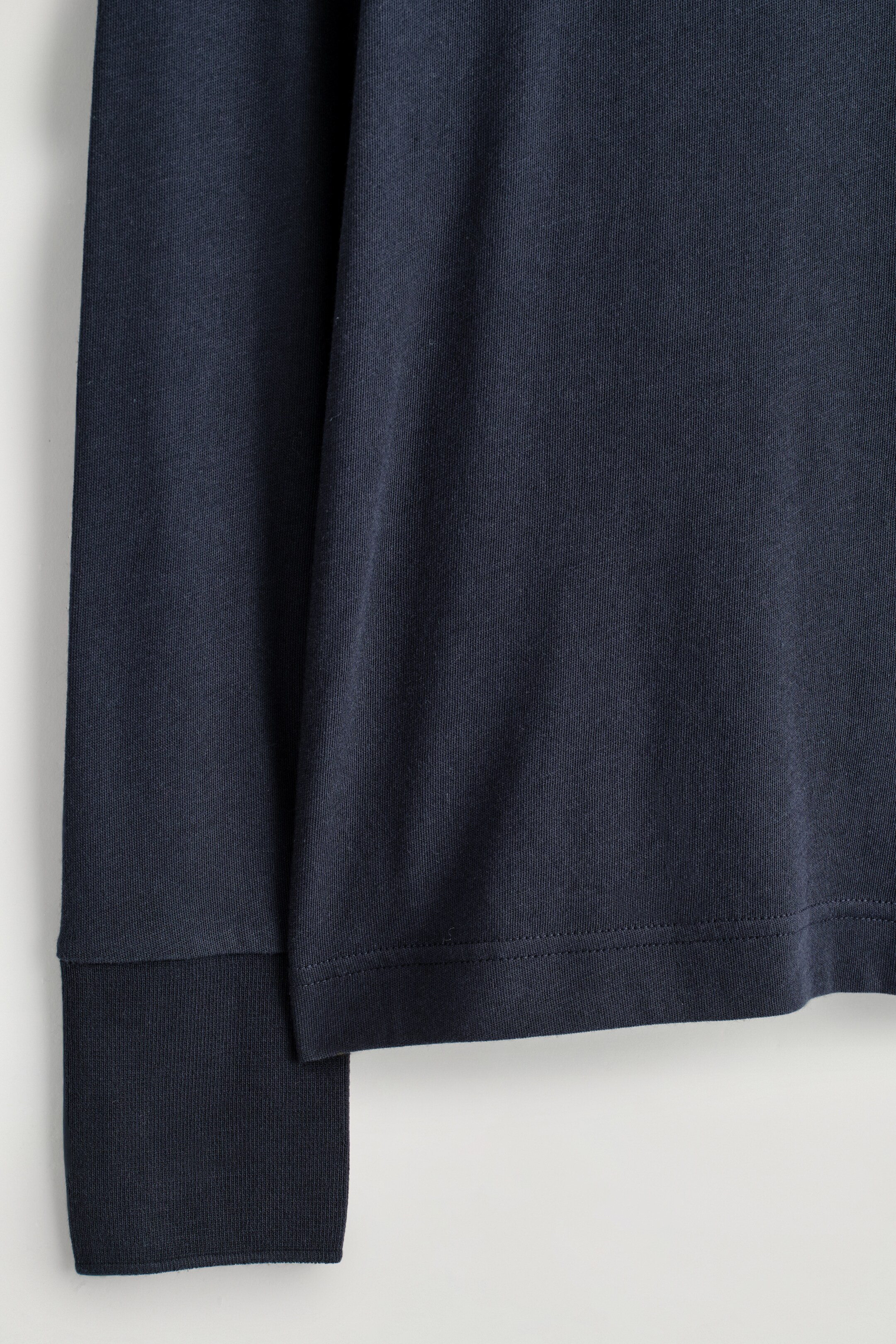 Zobraziť väčší obrázok: TOP S DLHÝMI RUKÁVMI Z BAVLNENÉHO JERSEY - DARK BLUE - ŽENY | H&M SK 7