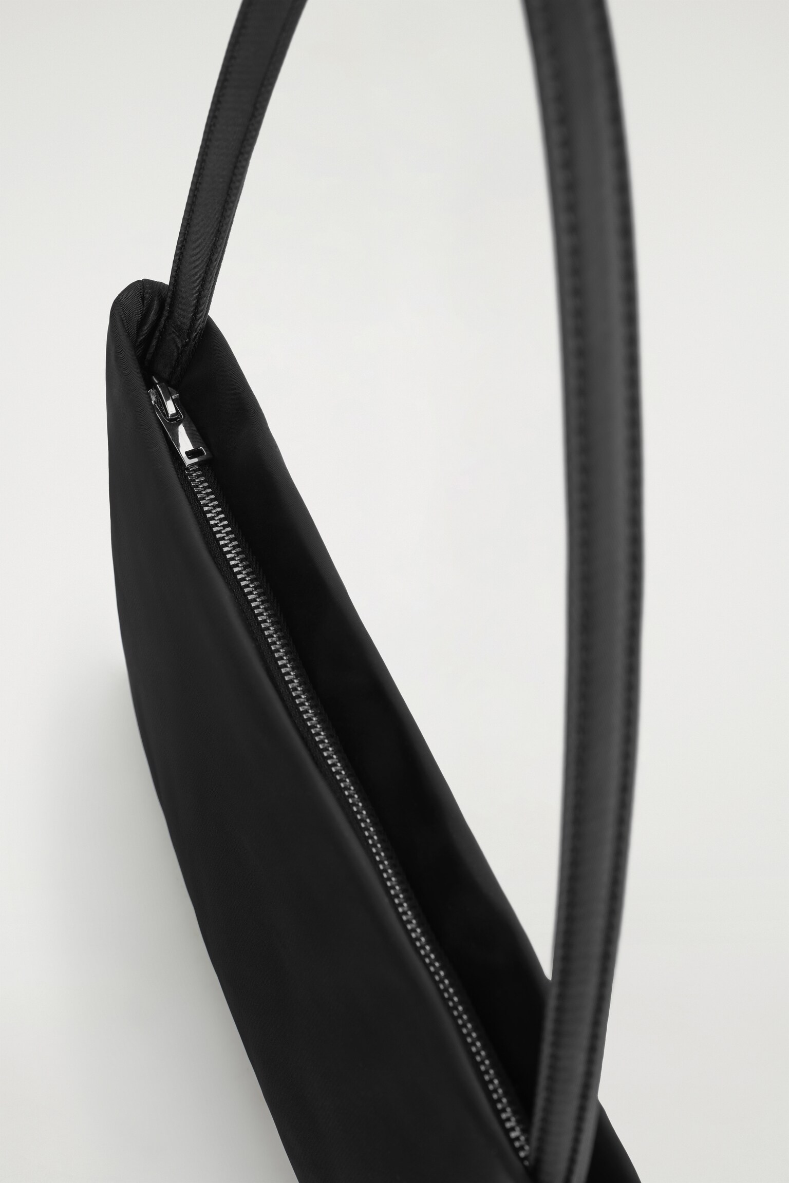 ARCHIVE SHOULDER BAG - NYLON - BLACK/DARK BROWN - 5