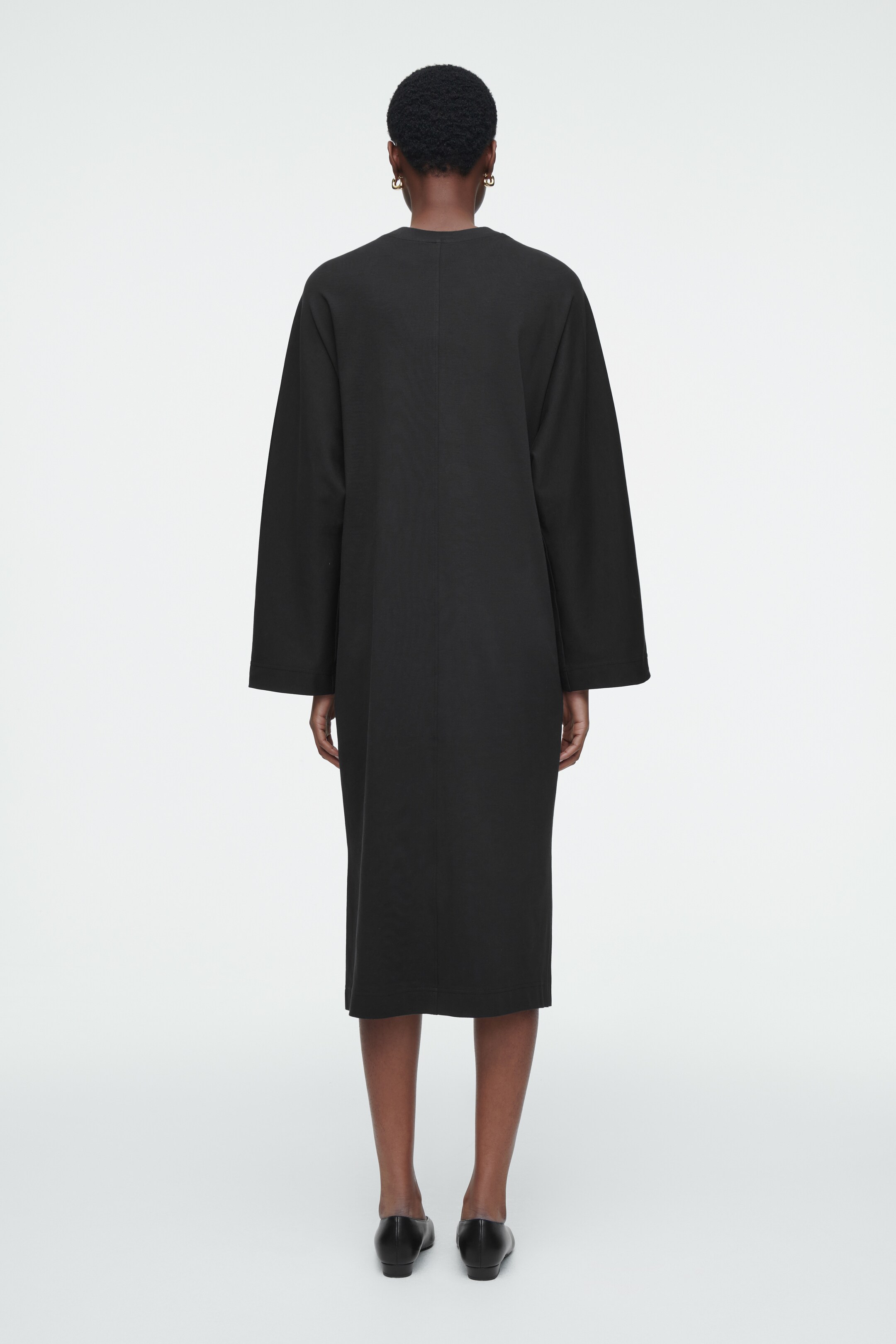 Vezi imaginea mai mare: ROCHIE MIDI DIN JERSEY - NEGRU - FEMEI | H&M RO 3