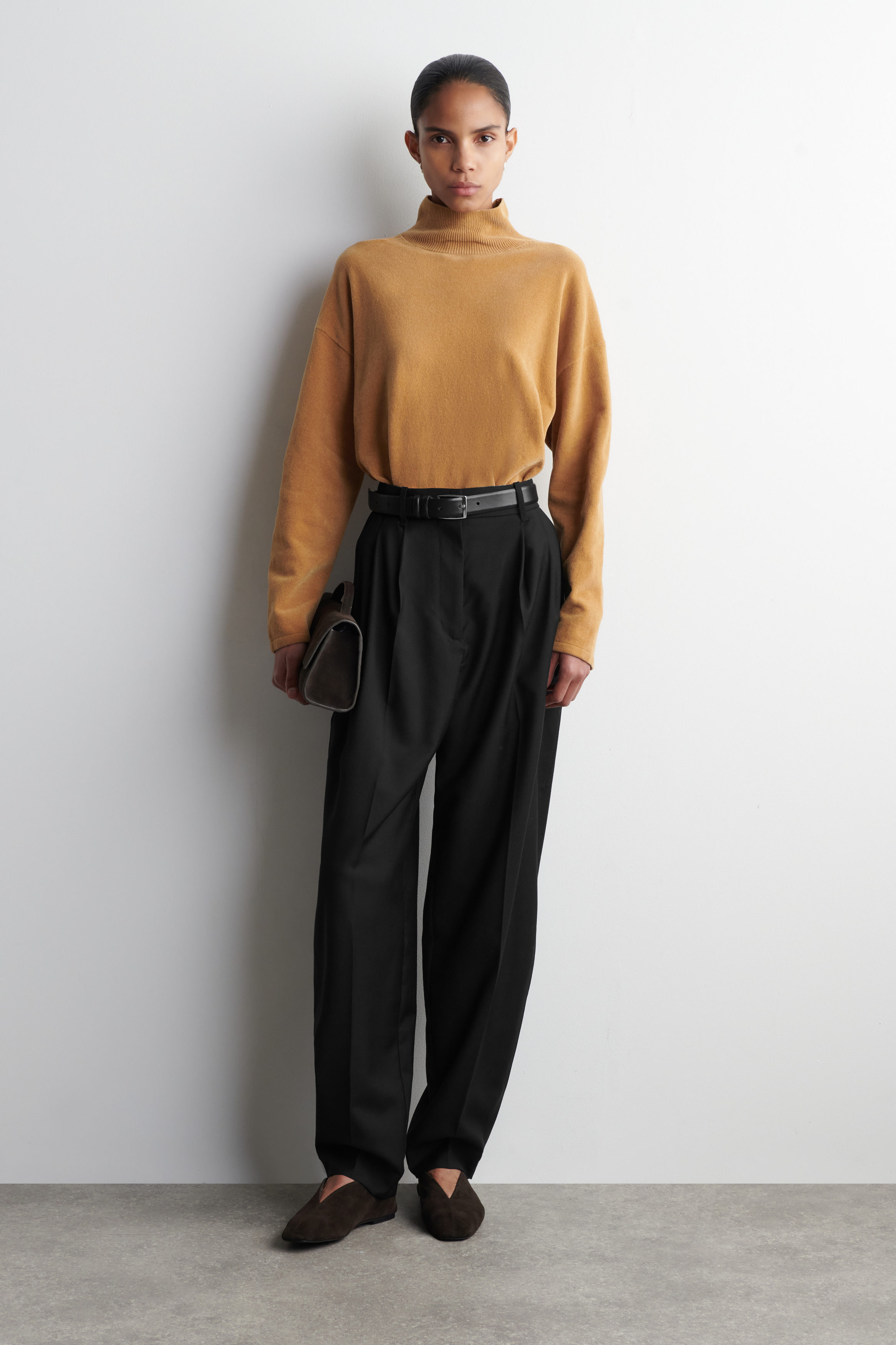 CHENILLE MOCK-NECK SWEATER - thumbnail 8