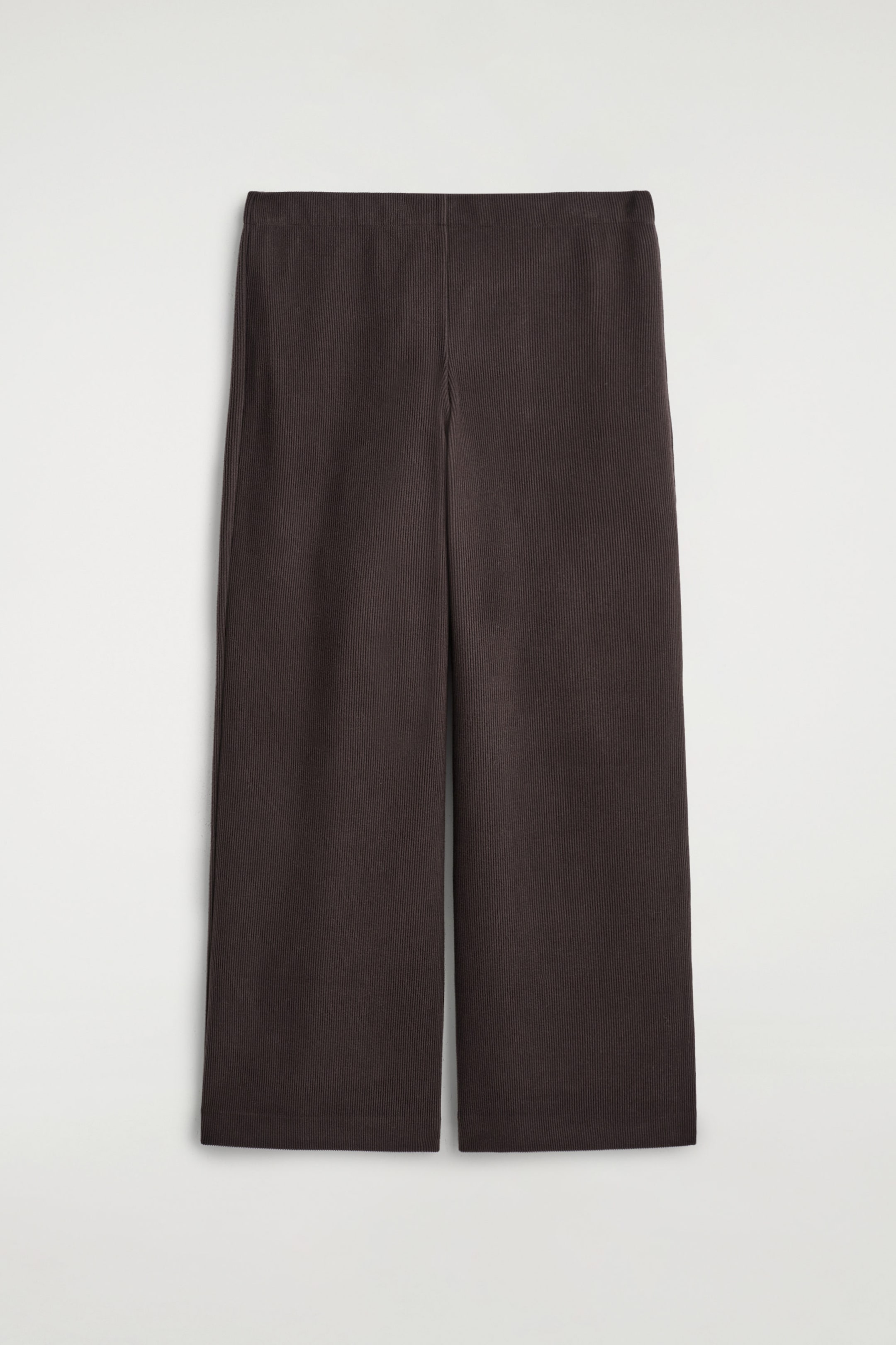 CORDUROY WIDE-LEG PANTS