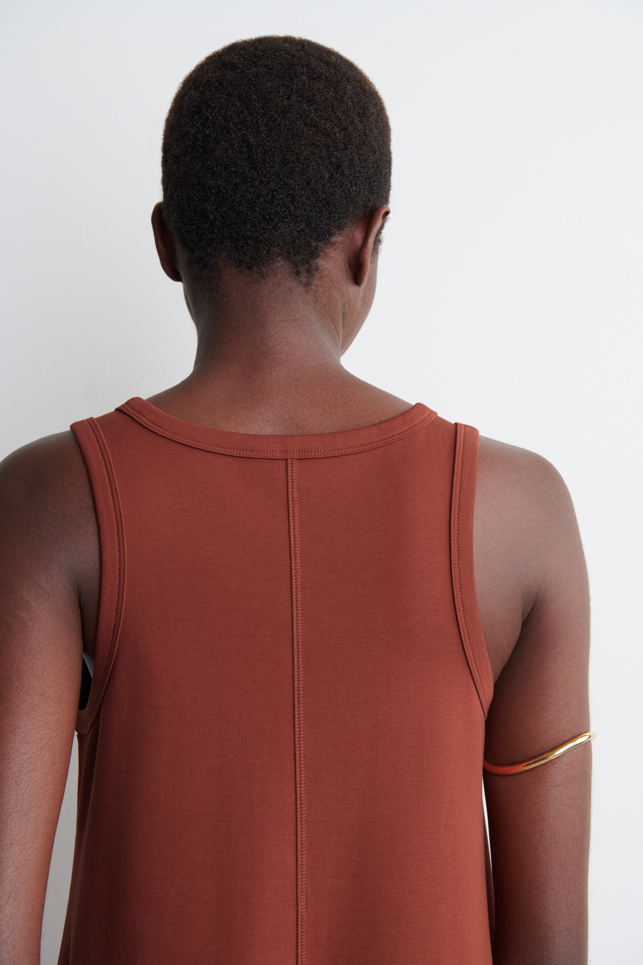 Agrandir l'image: ROBE COURTE SWING EN JERSEY DE COTON - ROUGE PROFOND - FEMME | H&M FR 4