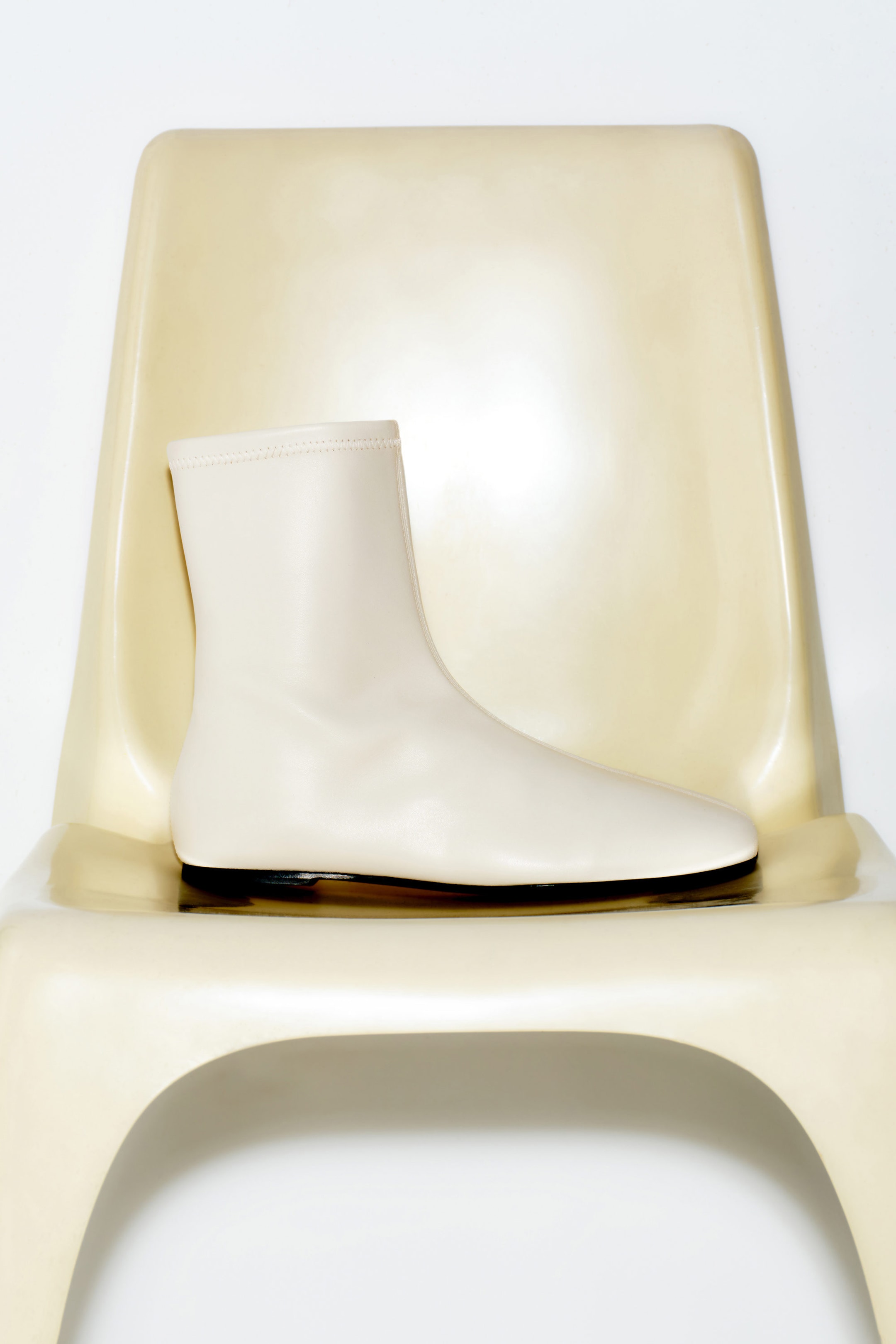 SOCK BOOTS AUS LEDER