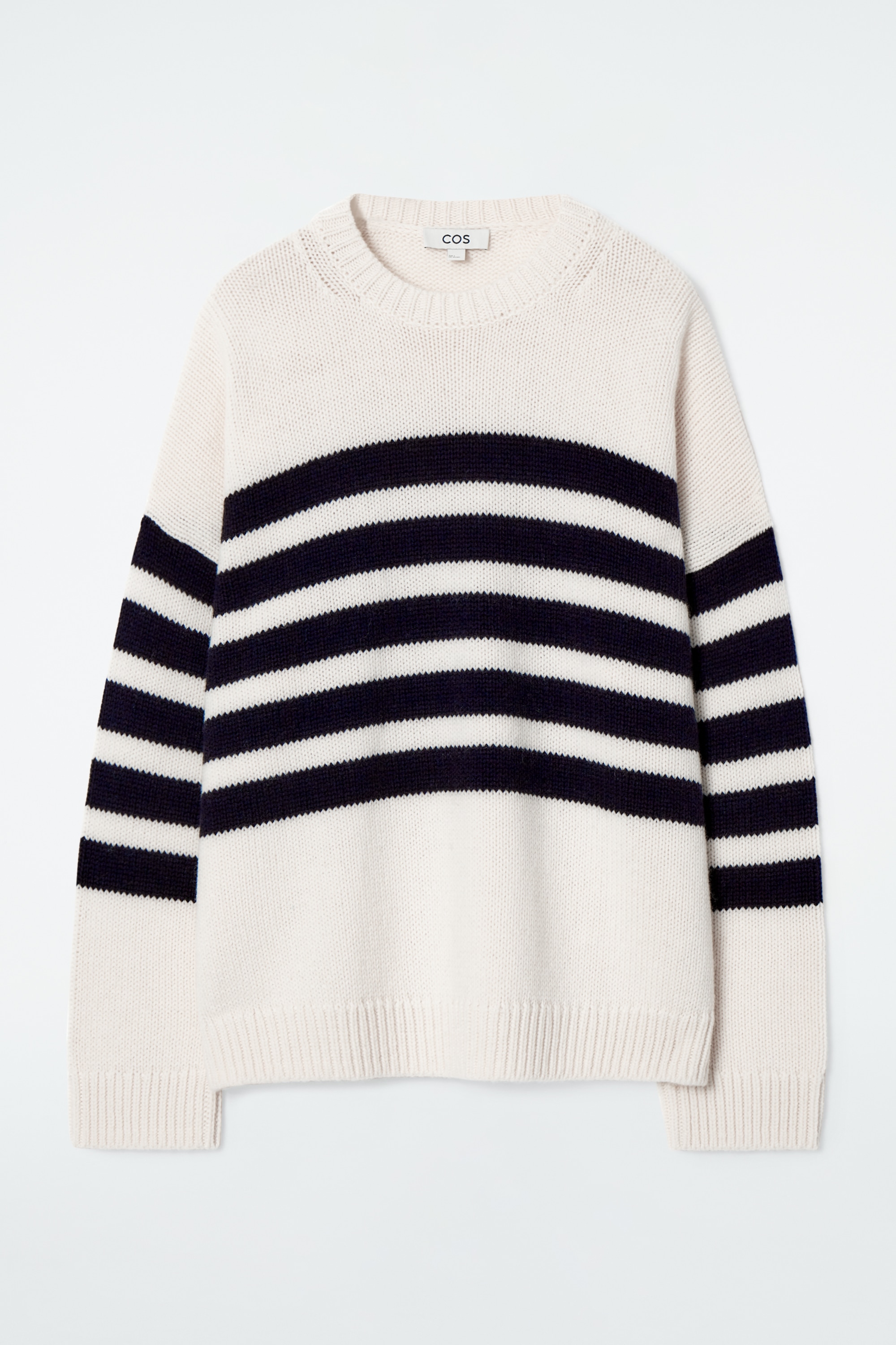 PULL RAYÉ LAINE - ÉCRU / RAYURES
