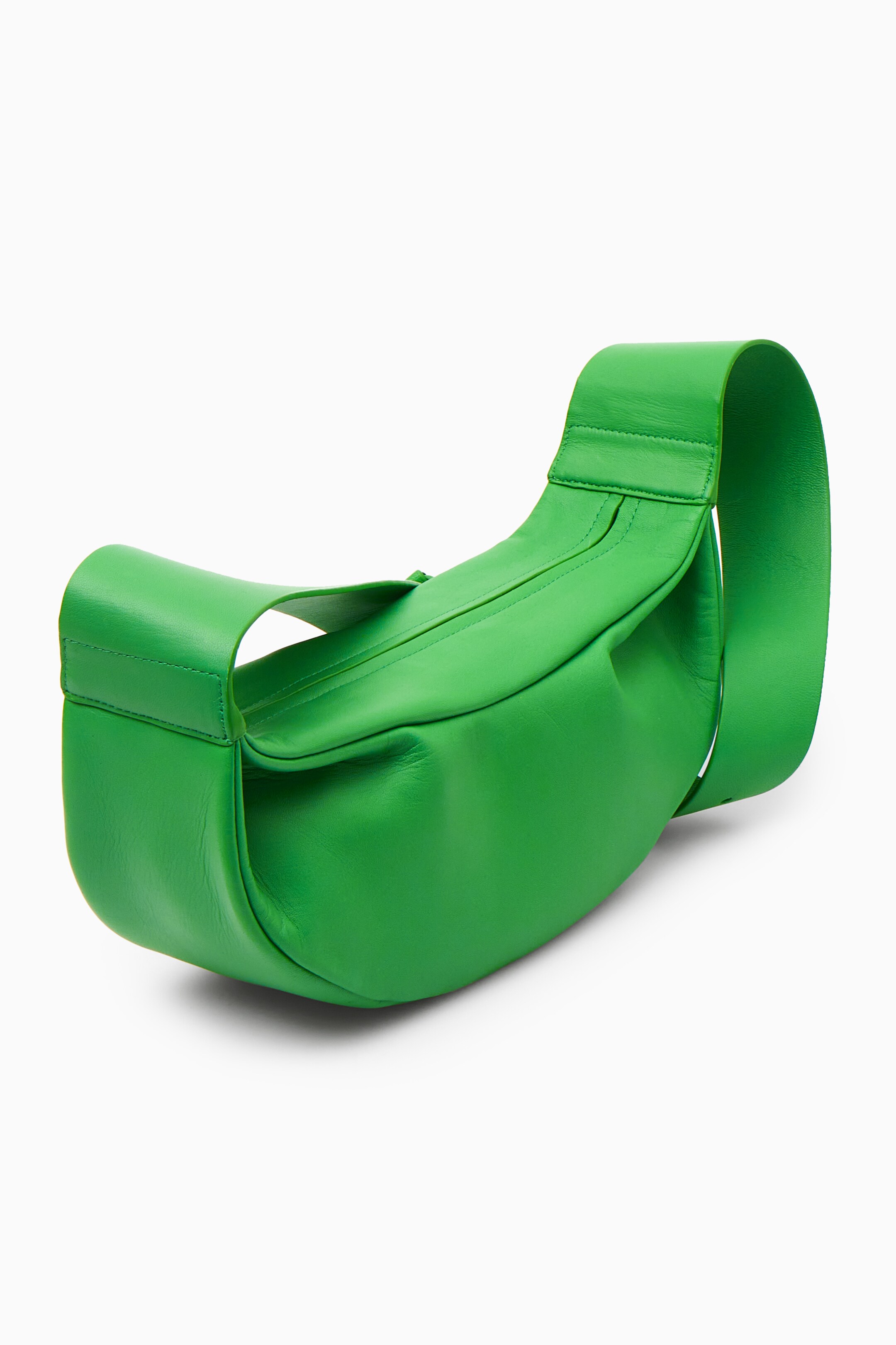 View larger image: SWING CROSSBODY BAG - LEATHER - GREEN - Ladies | H&M GB 2