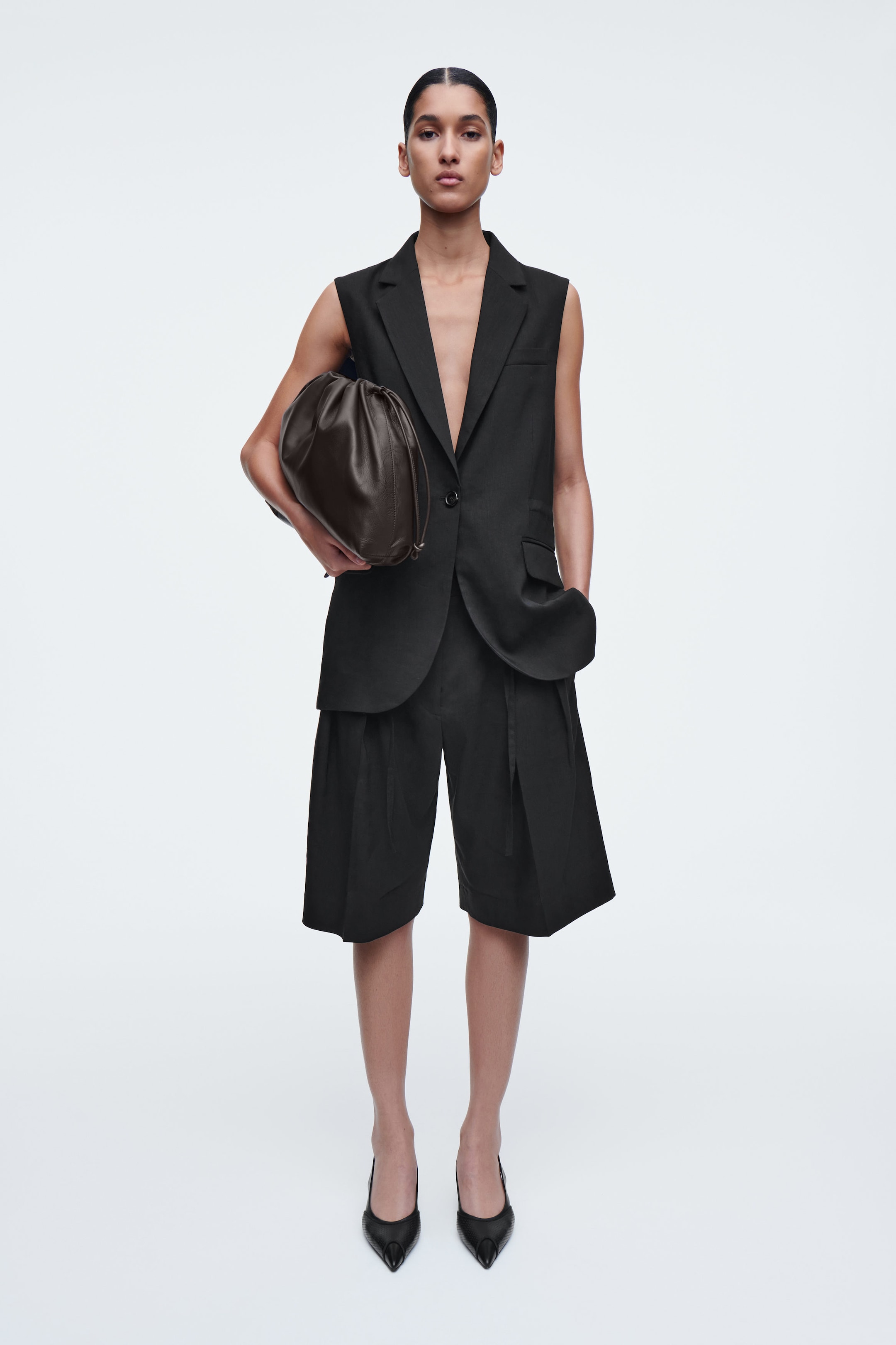 CAVATELLI CLUTCH BAG - LEATHER