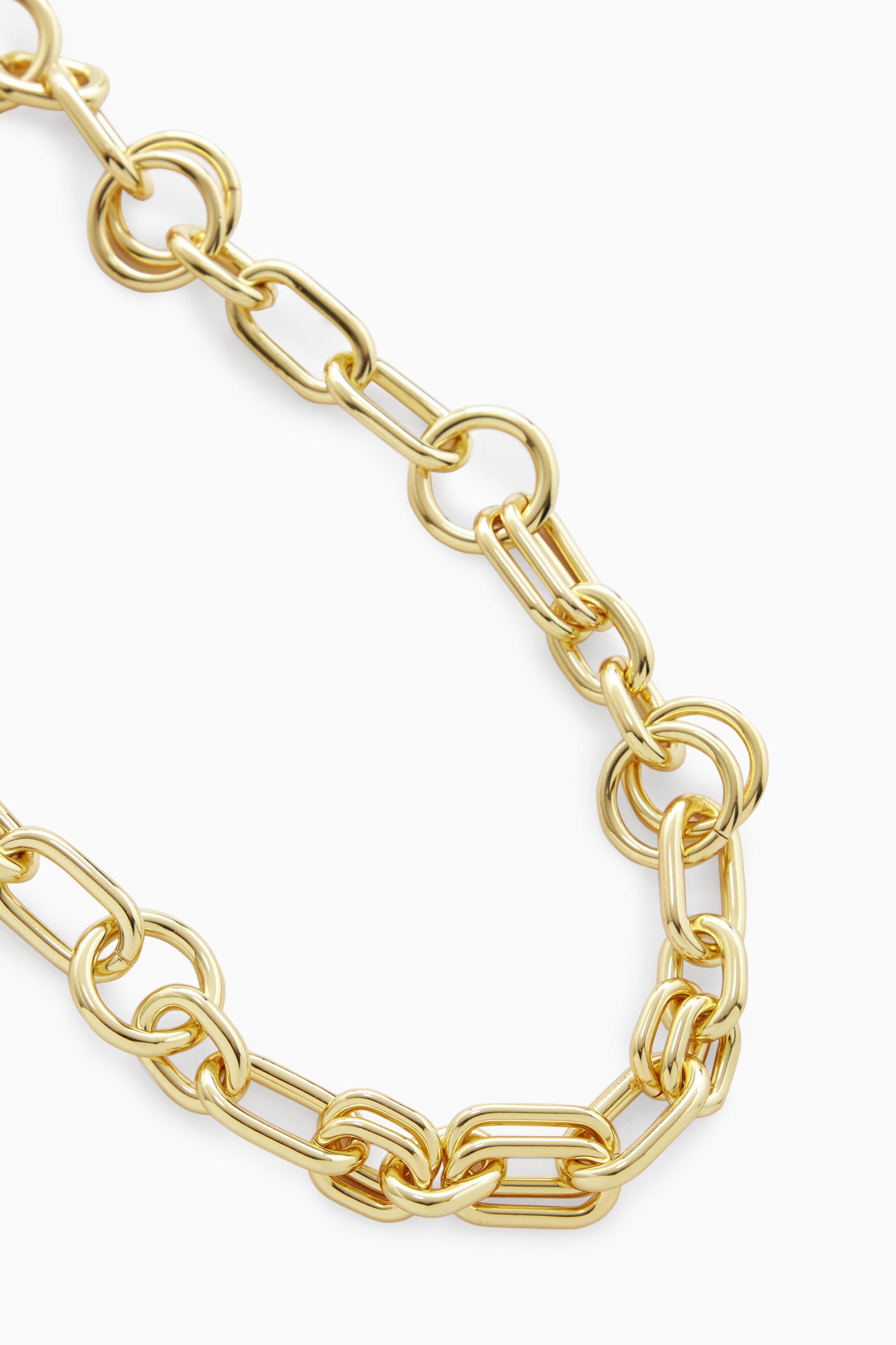 LAYERED CHAIN NECKLACE - GOLD | COS